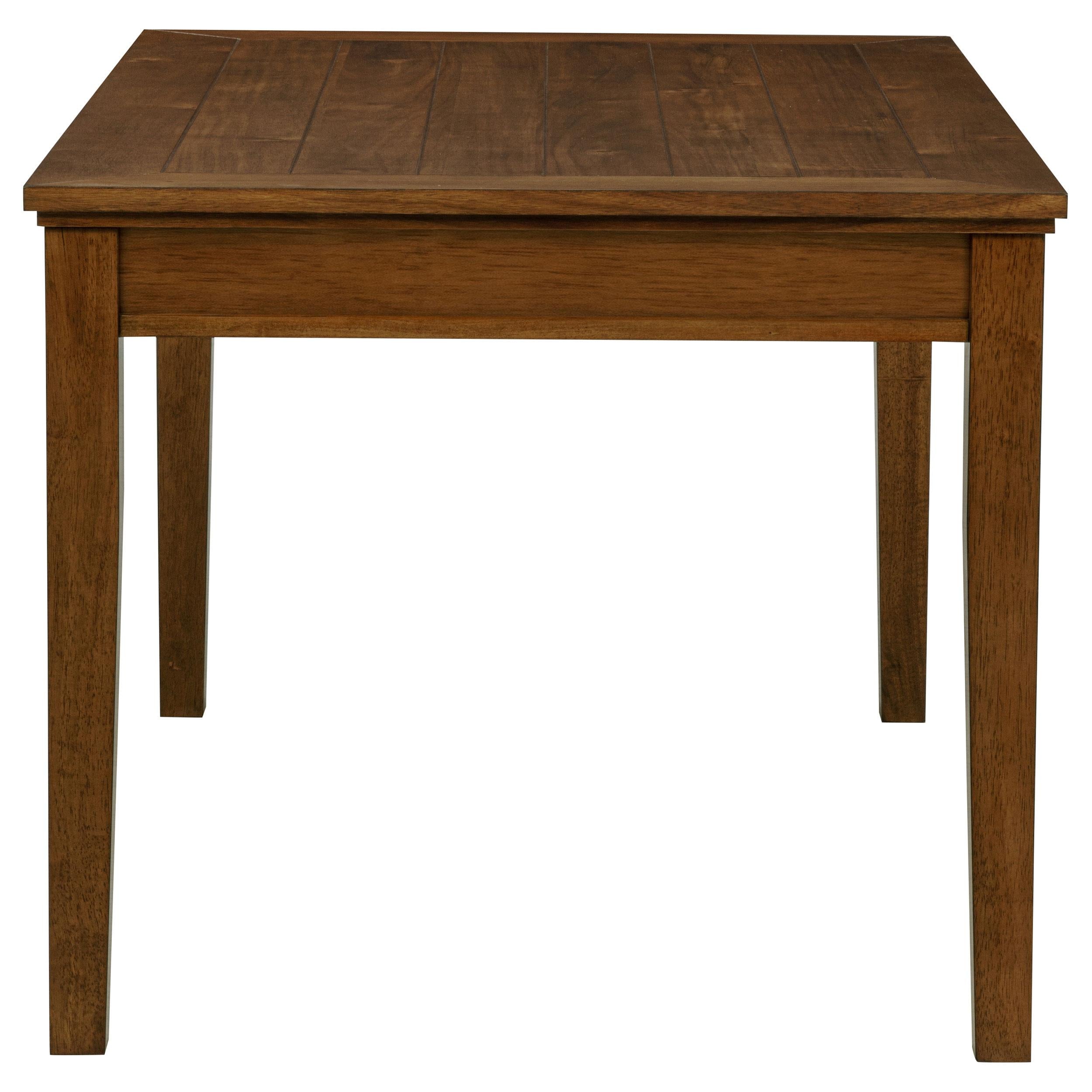  Coaster Furniture Atwood 121761 Rectangular Wood Dining Table - Warm Brown IMAGE 2