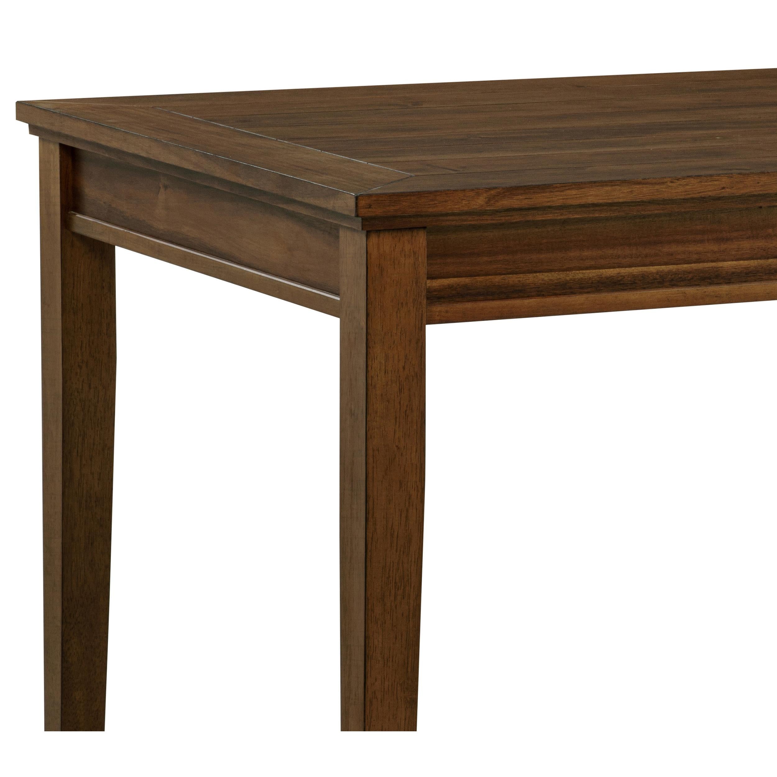  Coaster Furniture Atwood 121761 Rectangular Wood Dining Table - Warm Brown IMAGE 8