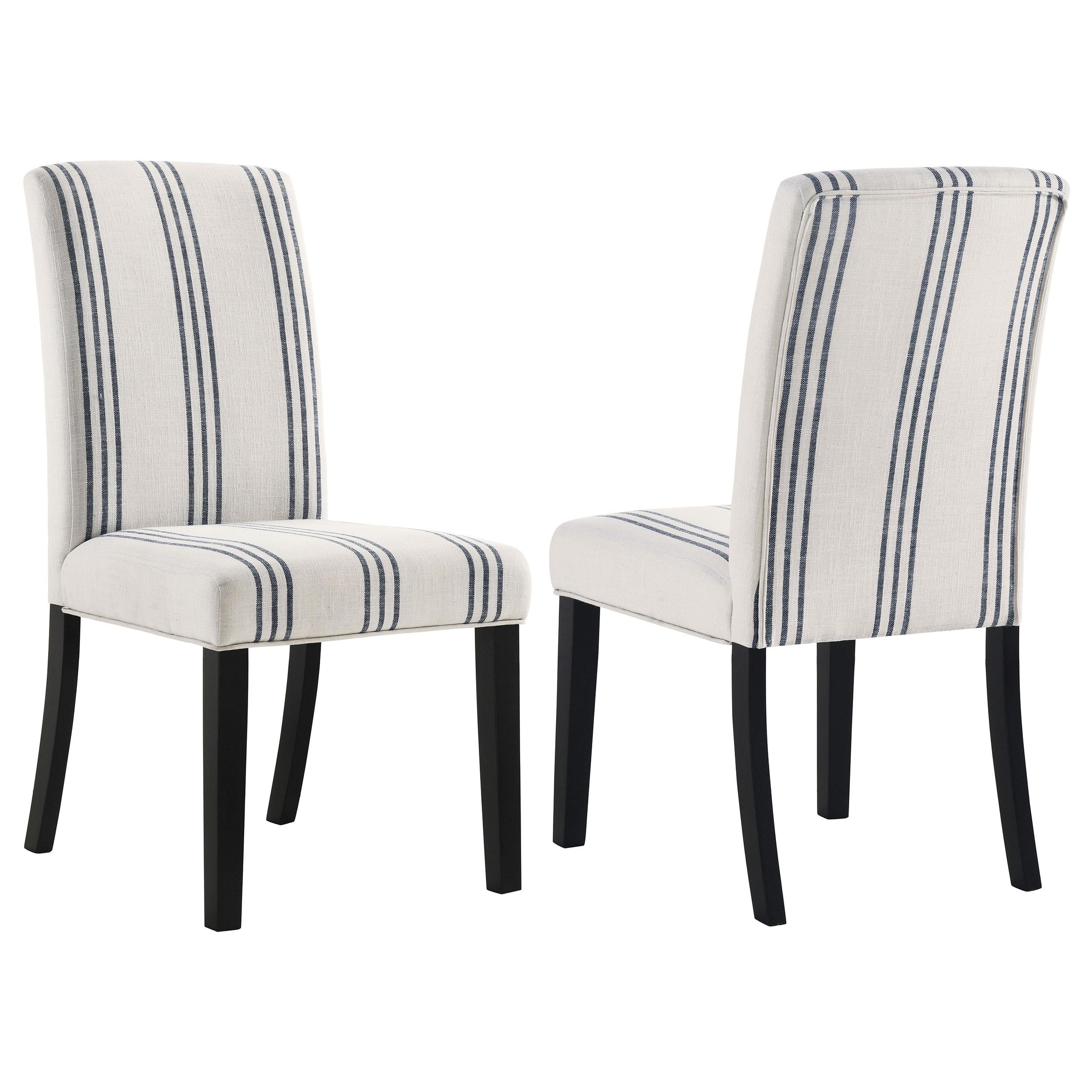  Coaster Furniture Herran 121782 Set of 2 Upholstered Dining Side Chair - Beige IMAGE 1