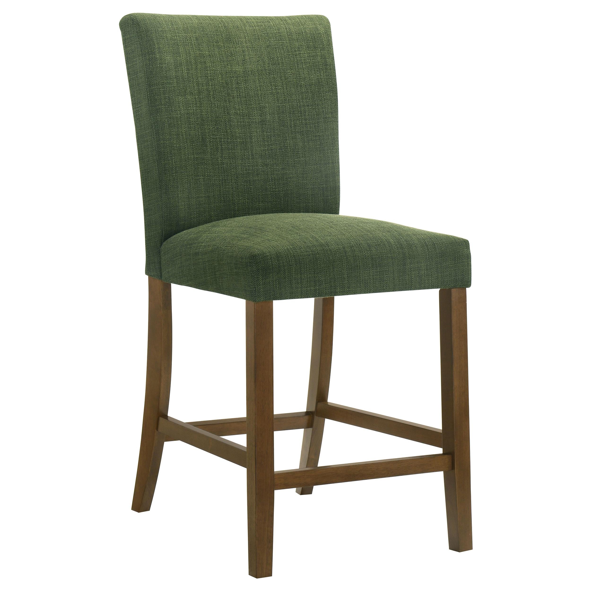  Coaster Furniture Paxton 122179GRN Set of 2 Upholstered Counter Height Dining Chair - Green IMAGE 8