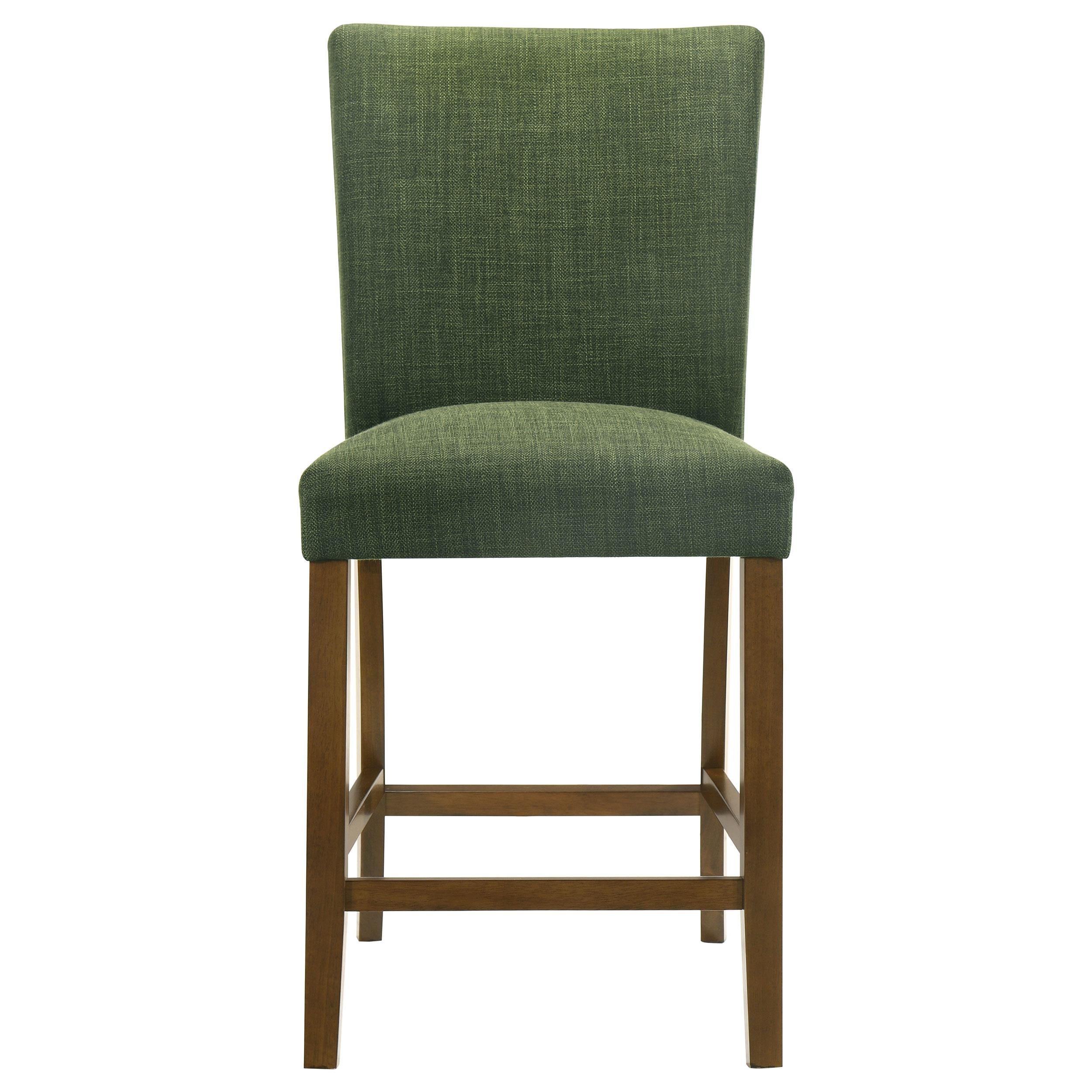  Coaster Furniture Paxton 122179GRN Set of 2 Upholstered Counter Height Dining Chair - Green IMAGE 9