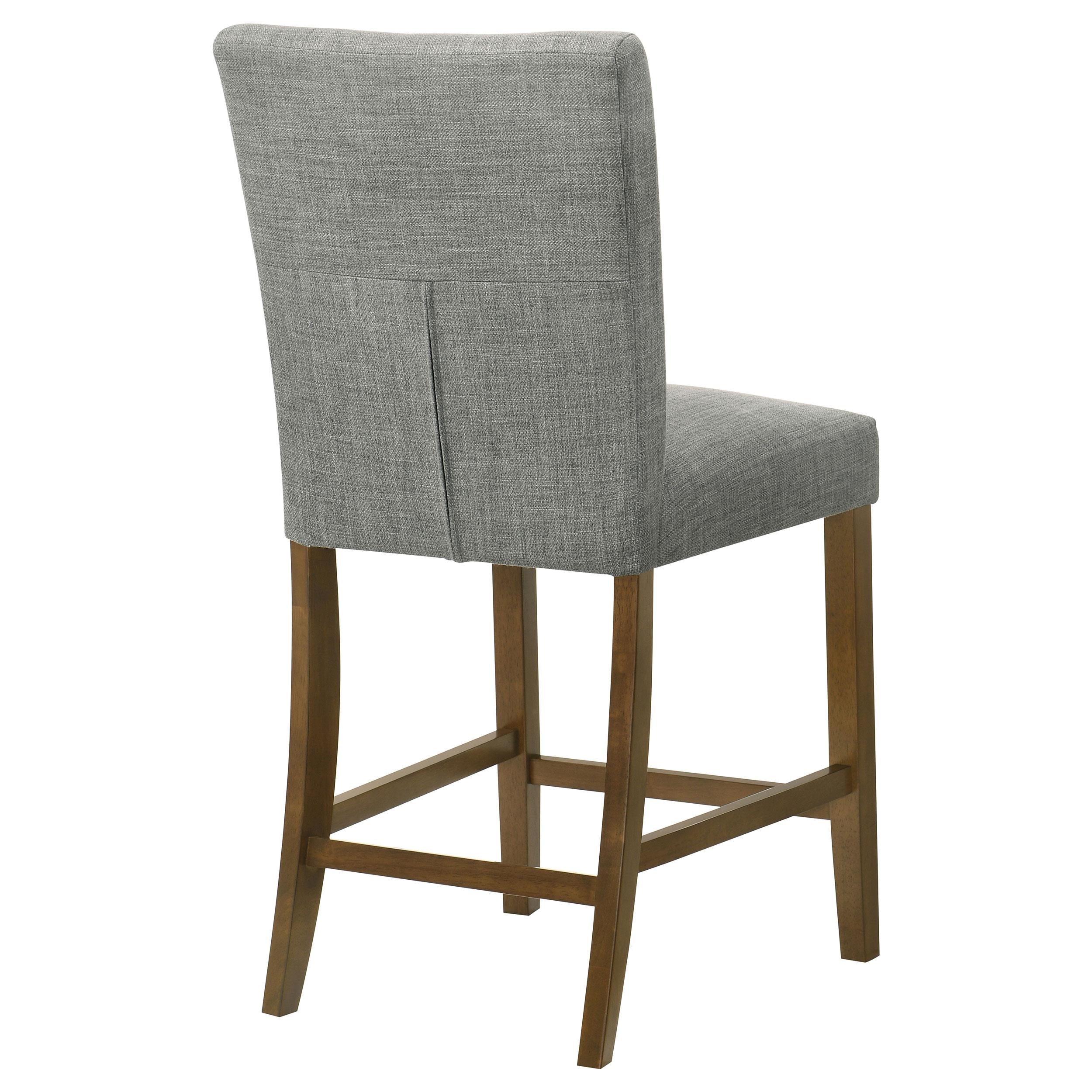  Coaster Furniture Paxton 122179GRY Set of 2 Upholstered Counter Height Dining Chair - Grey IMAGE 10