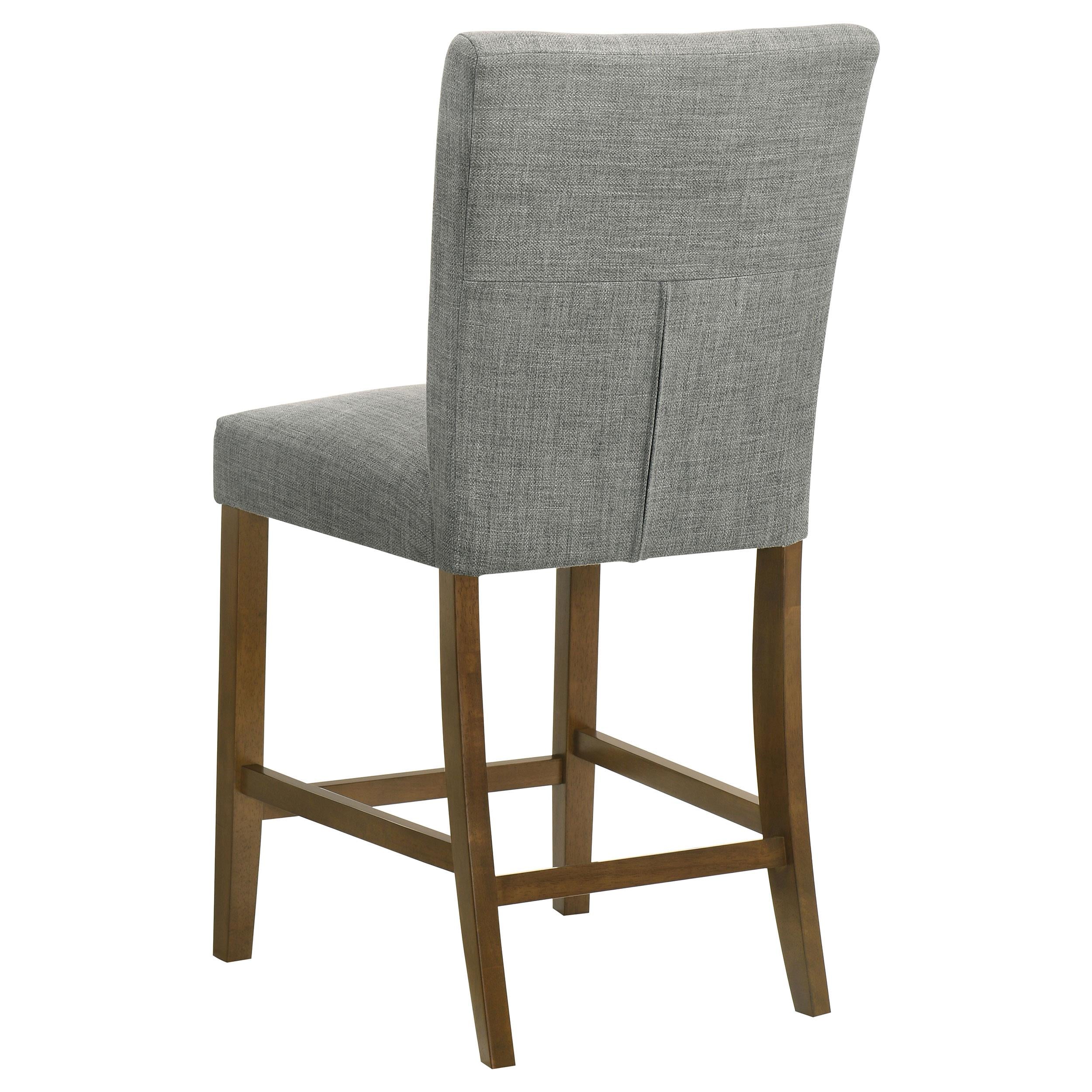 Coaster Furniture Paxton 122179GRY Set of 2 Upholstered Counter Height Dining Chair - Grey IMAGE 7