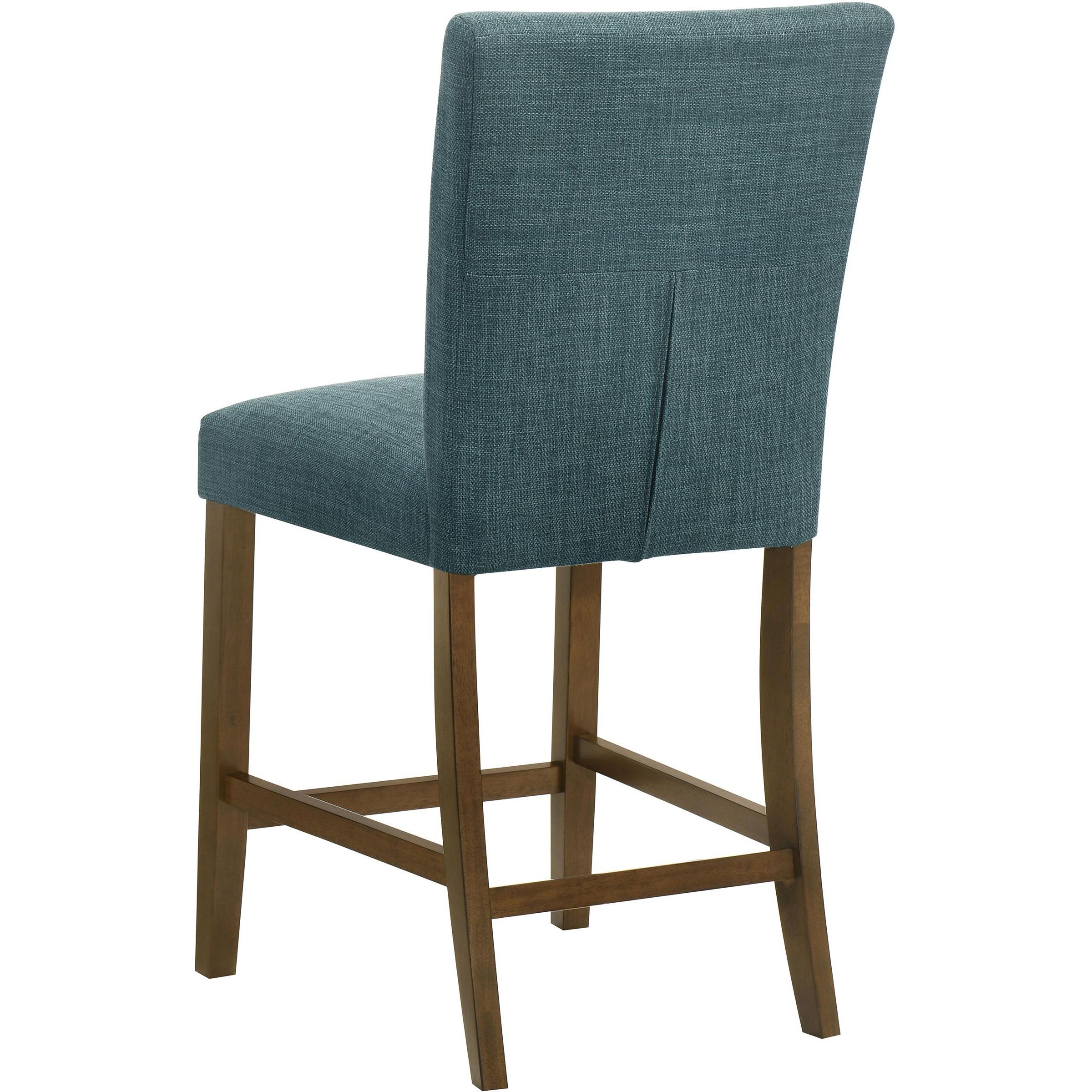  Coaster Furniture Paxton 122179TLB Set of 2 Upholstered Counter Height Dining Chair - Blue IMAGE 7