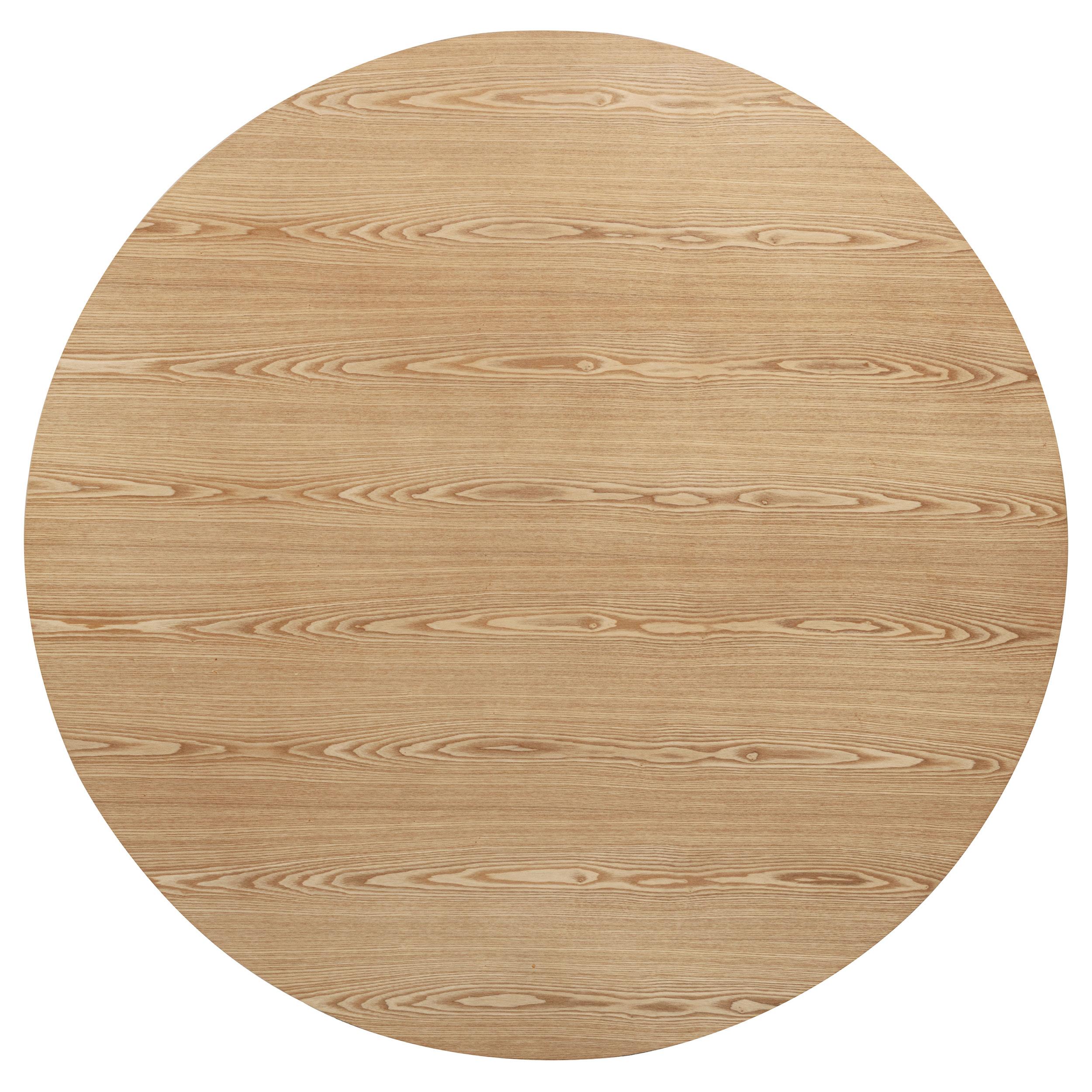  Coaster Furniture Andrews 122500 48-inch Round Wood Dining Room Table - Light Ash IMAGE 2