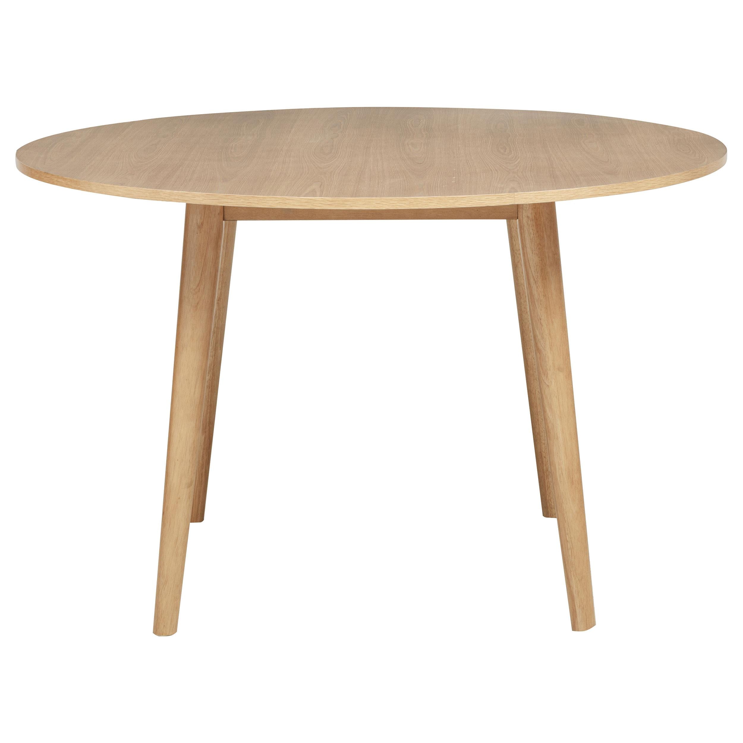  Coaster Furniture Andrews 122500 48-inch Round Wood Dining Room Table - Light Ash IMAGE 7