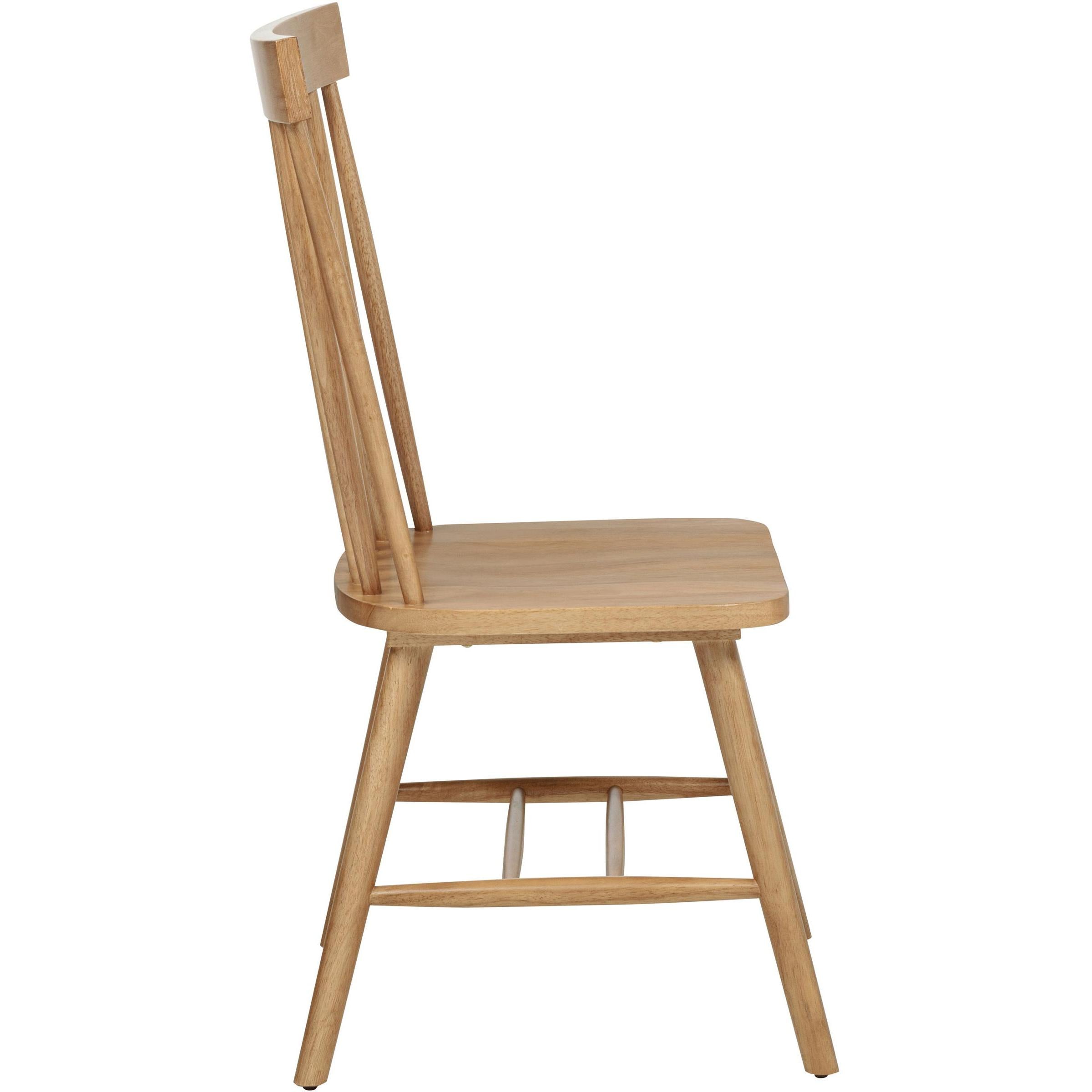  Coaster Furniture Andrews 122502 Set of 2 Windsor Spindle Back Dining Side Chair - Light Ash IMAGE 10