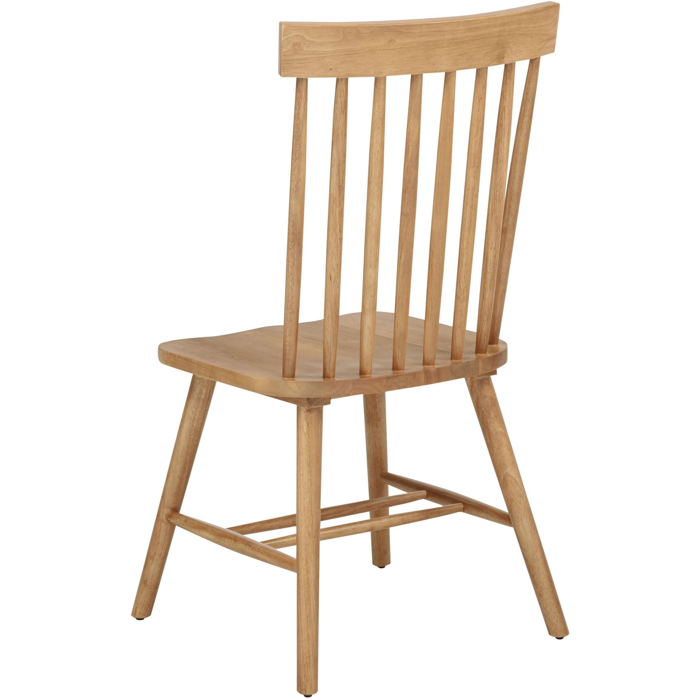  Coaster Furniture Andrews 122502 Set of 2 Windsor Spindle Back Dining Side Chair - Light Ash IMAGE 7