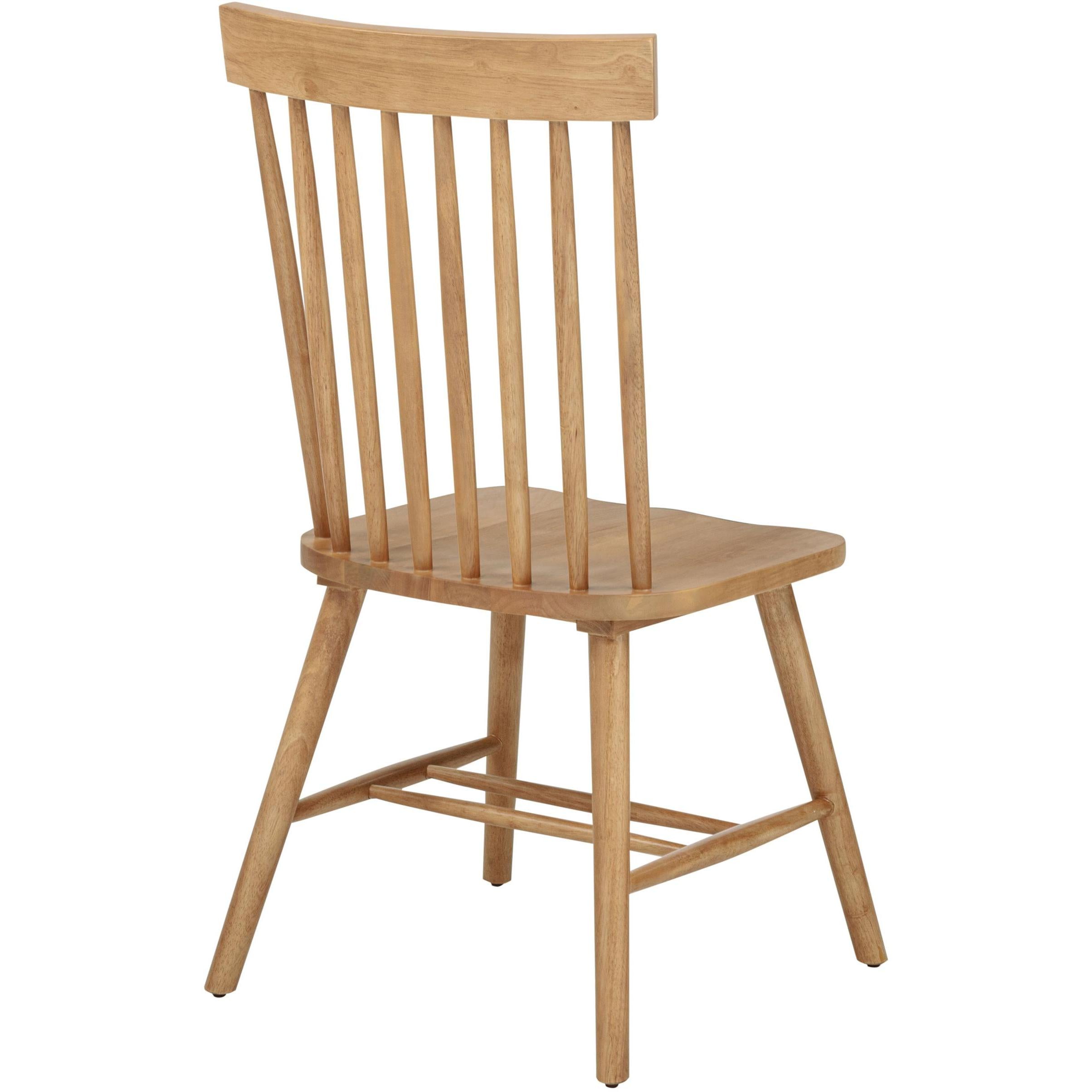  Coaster Furniture Andrews 122502 Set of 2 Windsor Spindle Back Dining Side Chair - Light Ash IMAGE 9