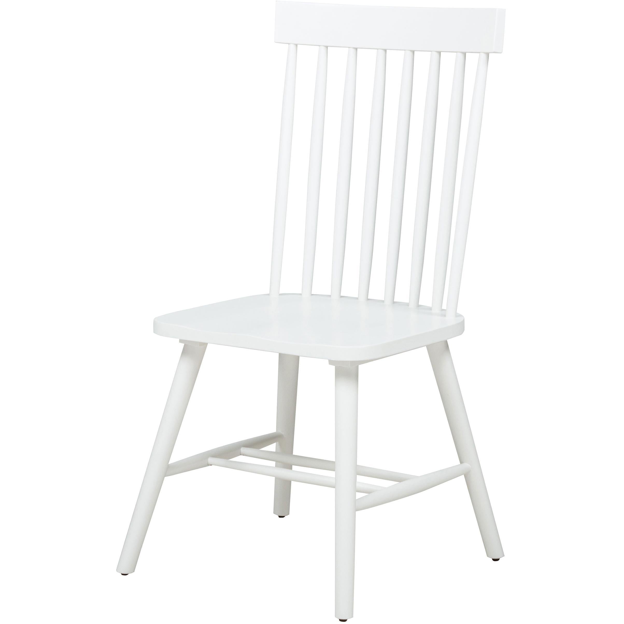  Coaster Furniture Andrews 122502WHT Set of 2 Windsor Spindle Back Dining Side Chair - White IMAGE 5