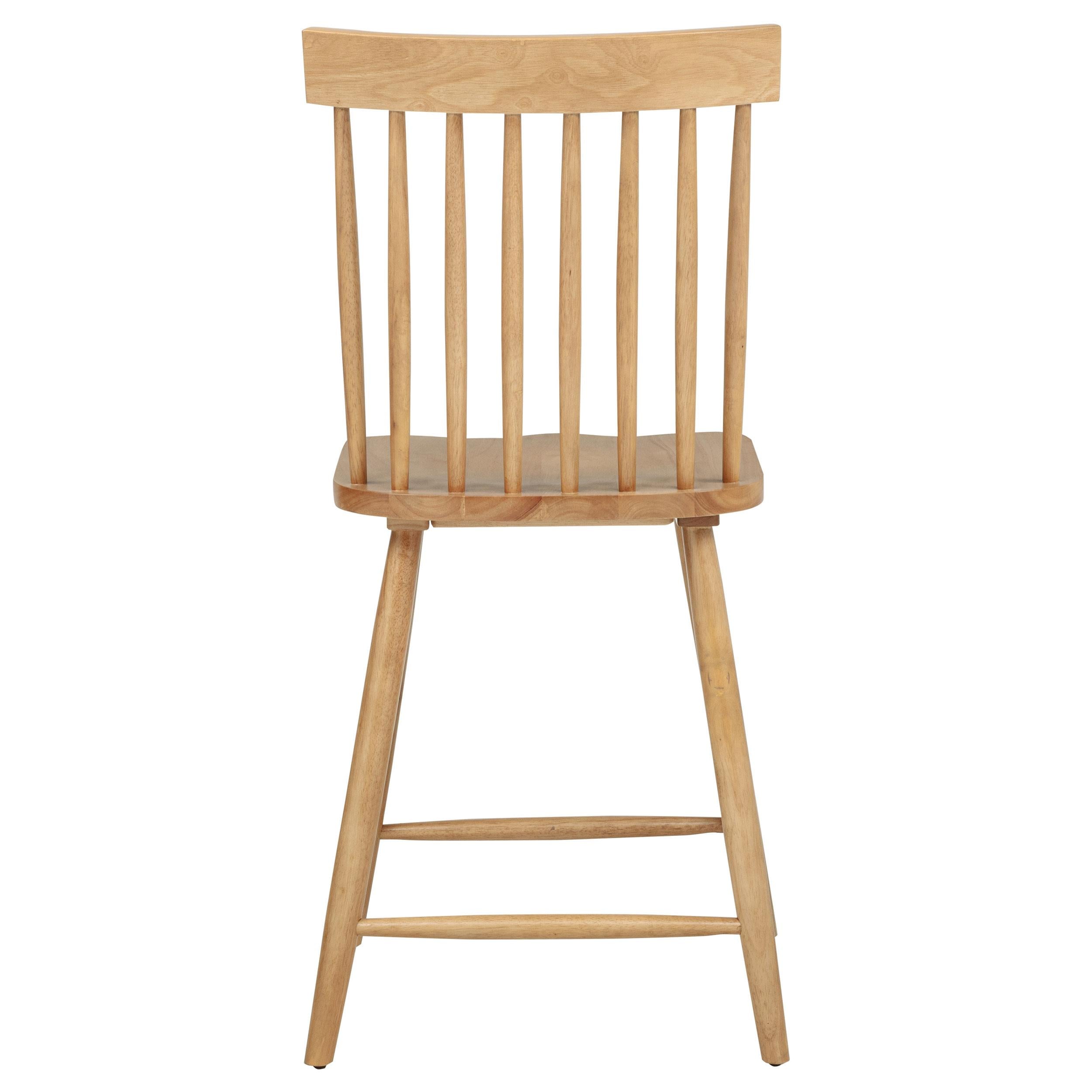  Coaster Furniture Andrews 122509 Set of 2 Windsor Counter Height Dining Side Chair - Light Ash IMAGE 10