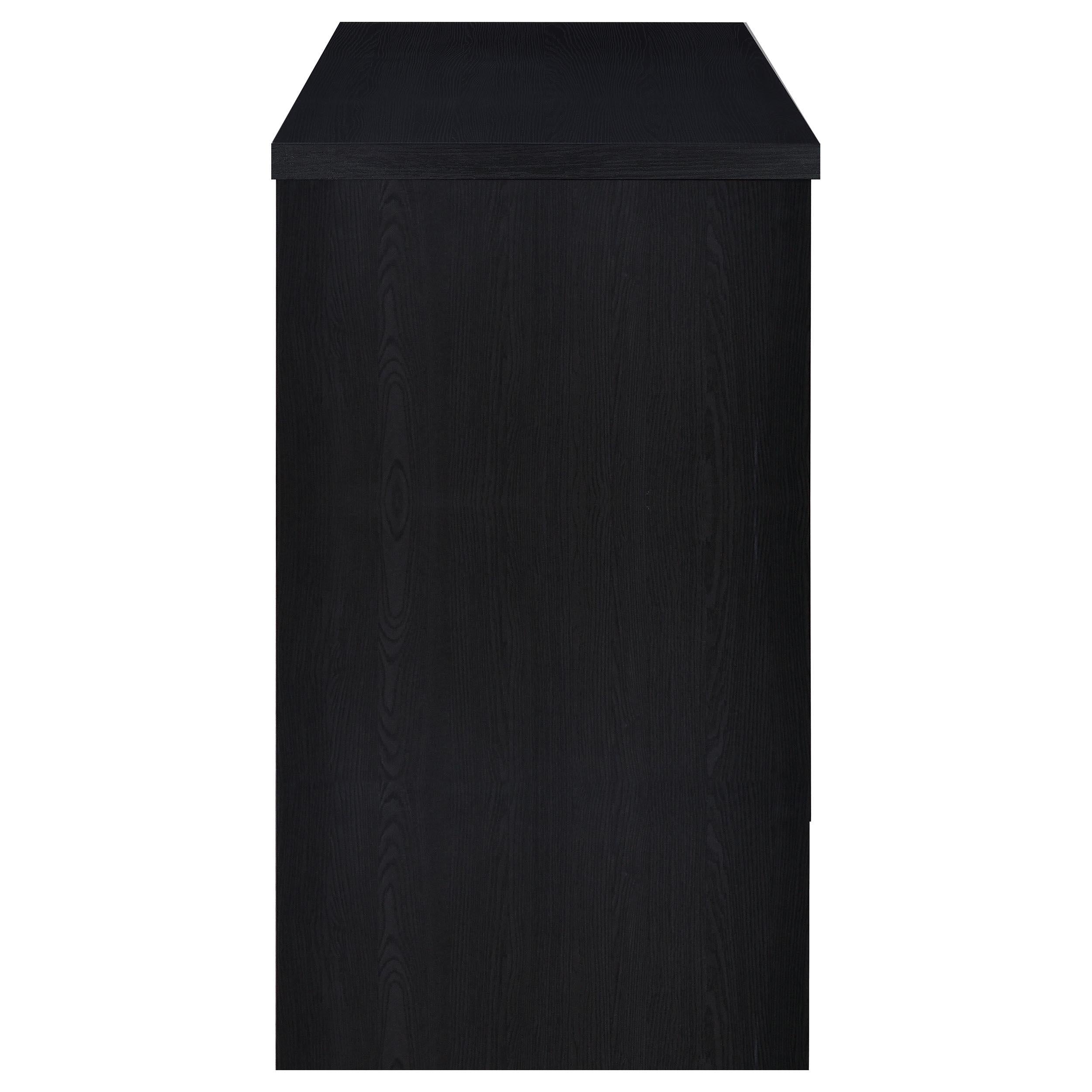  Coaster Furniture Topanga 182784 Engineered Wood Freestanding Home Bar - Black IMAGE 3