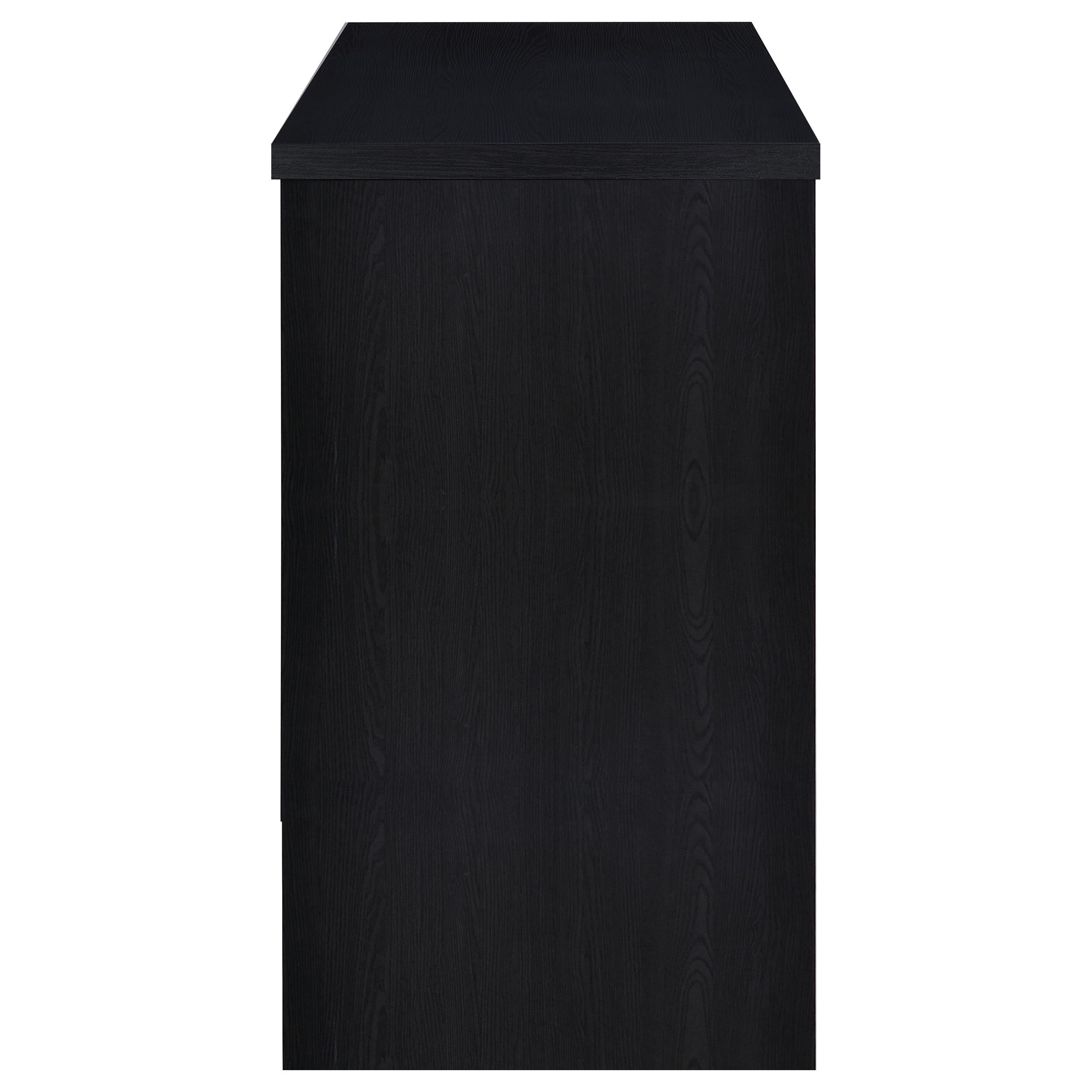  Coaster Furniture Topanga 182784 Engineered Wood Freestanding Home Bar - Black IMAGE 7