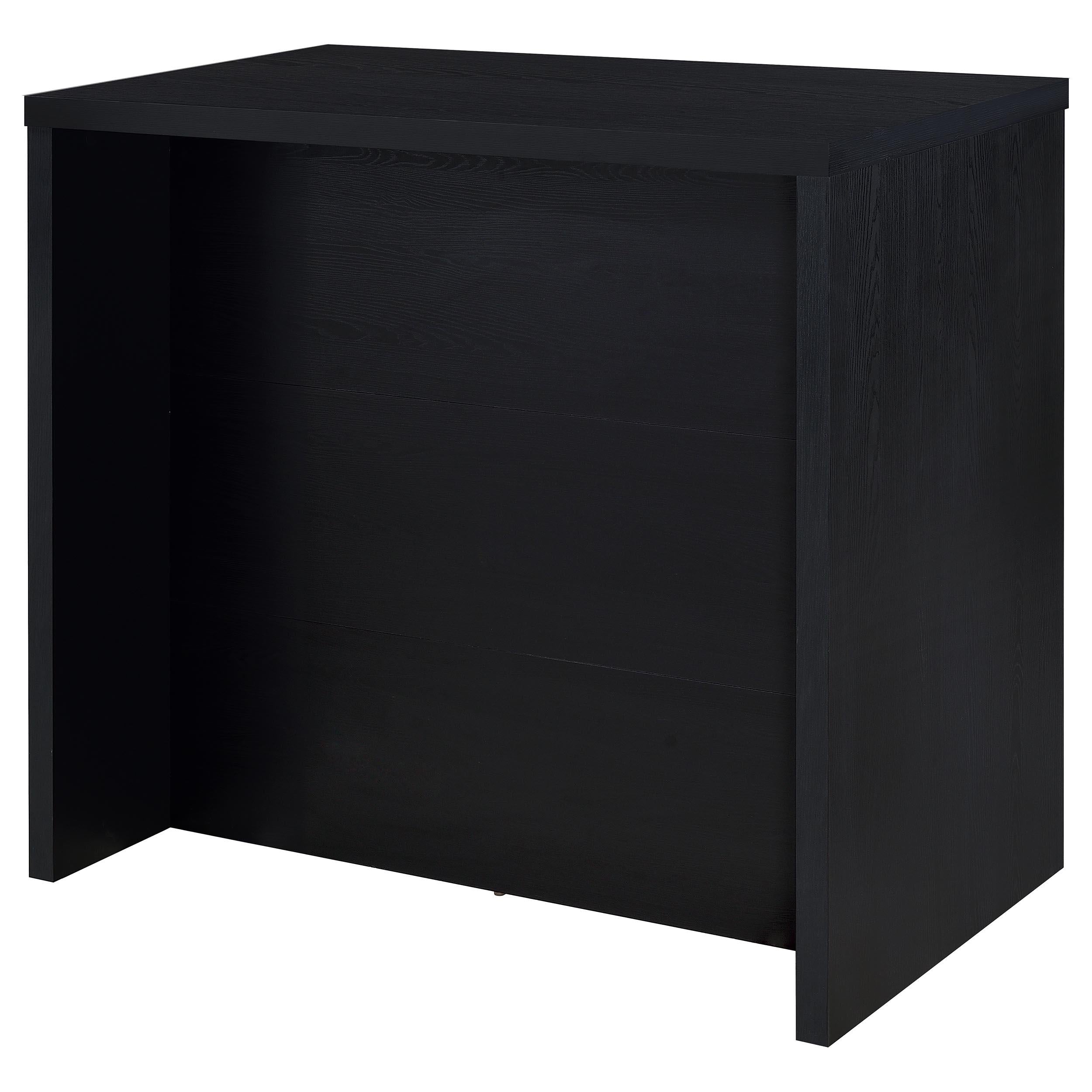  Coaster Furniture Topanga 182784 Engineered Wood Freestanding Home Bar - Black IMAGE 8