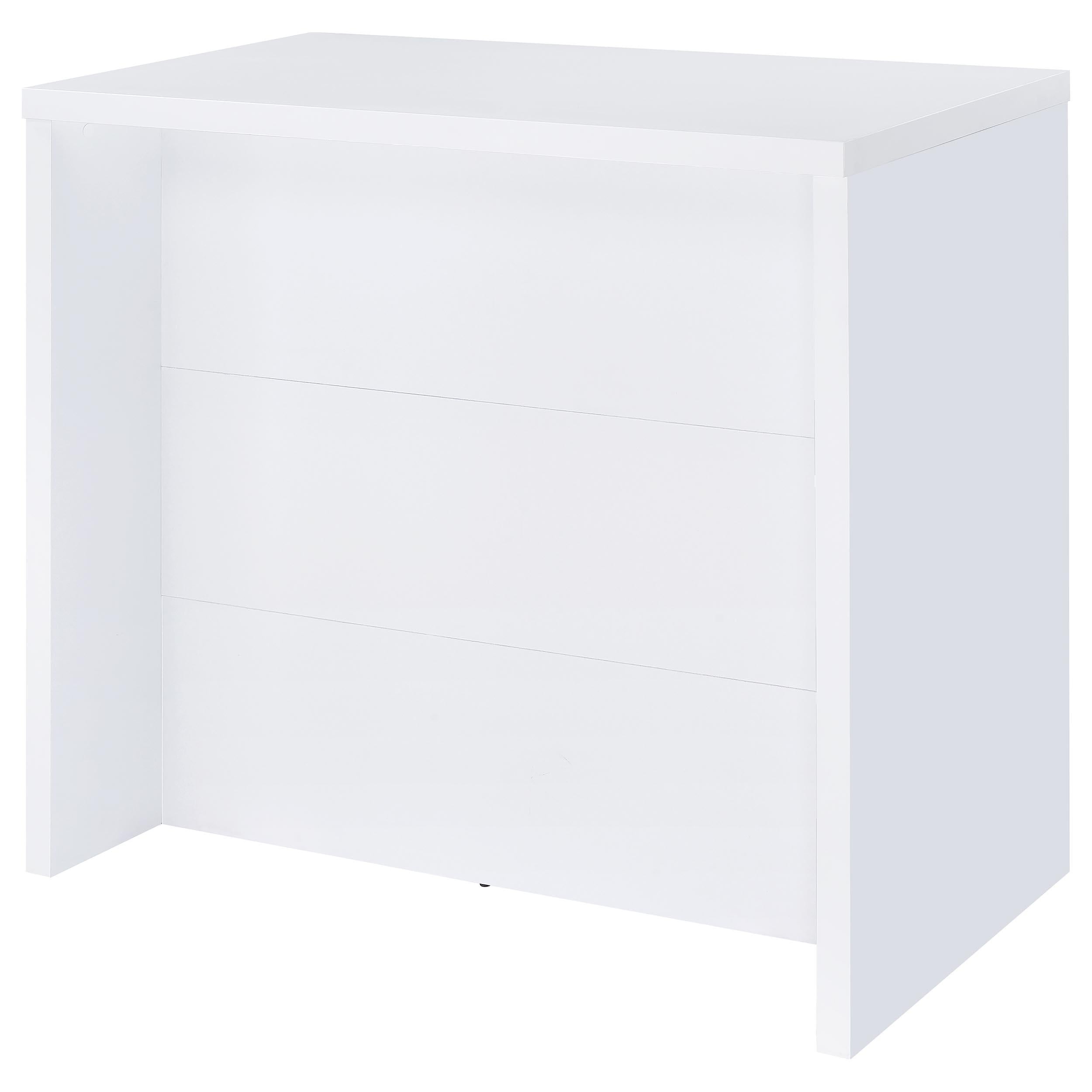  Coaster Furniture Topanga 182786 Engineered Wood Freestanding Home Bar - White IMAGE 8