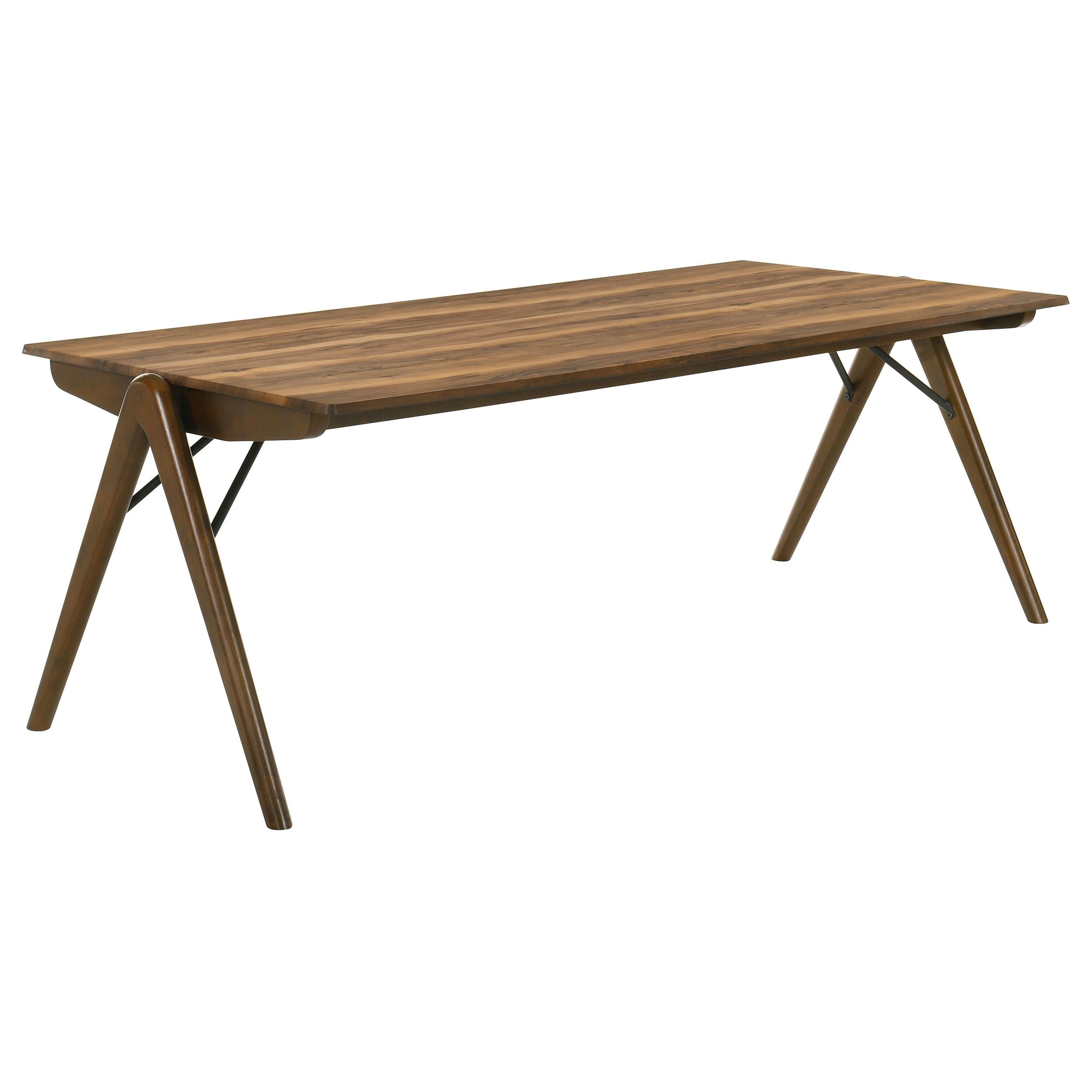  Coaster Furniture Randolph 192521 82-inch Rectangular Dining Table - Sheesham/Brown IMAGE 1