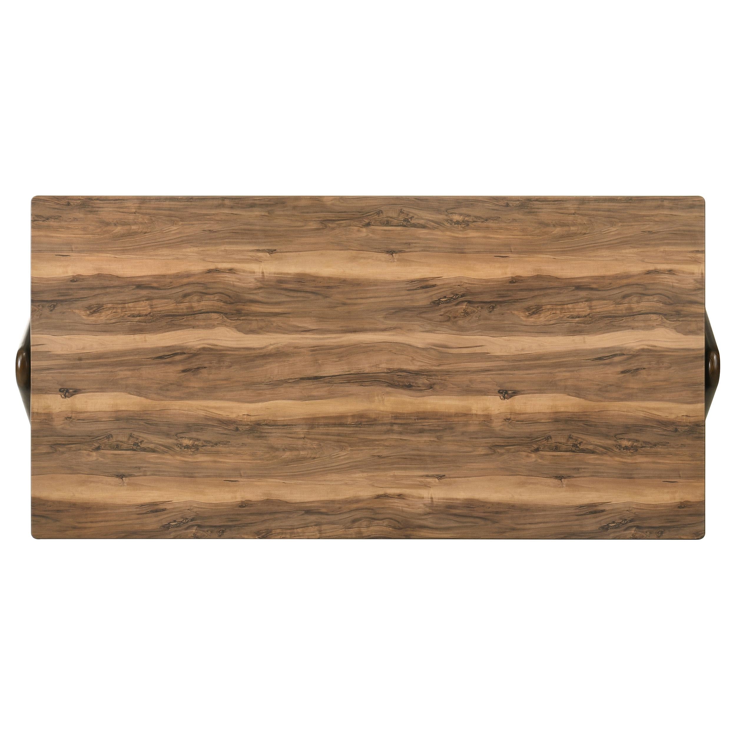  Coaster Furniture Randolph 192521 82-inch Rectangular Dining Table - Sheesham/Brown IMAGE 5