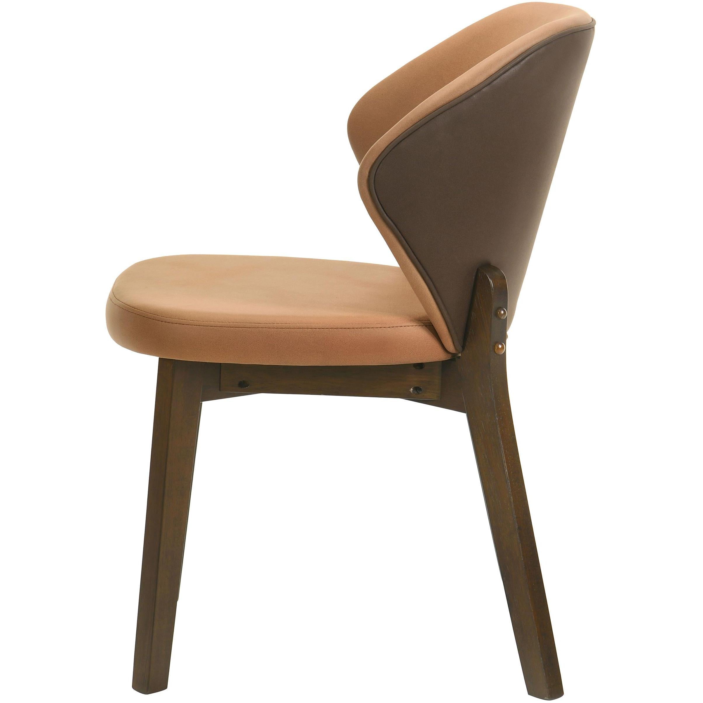  Coaster Furniture Randolph 192522 Set of 2 Dining Side Chair - Butterscotch/Brown IMAGE 6