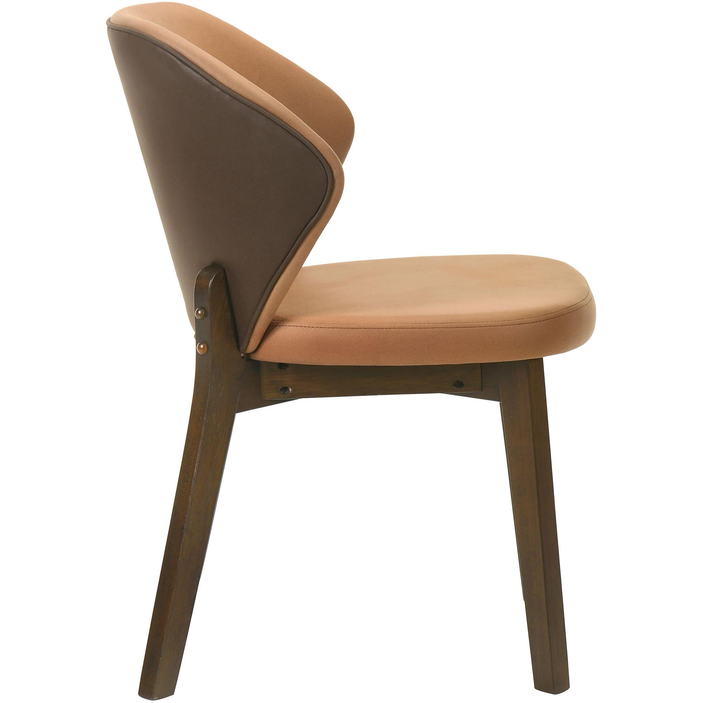  Coaster Furniture Randolph 192522 Set of 2 Dining Side Chair - Butterscotch/Brown IMAGE 9