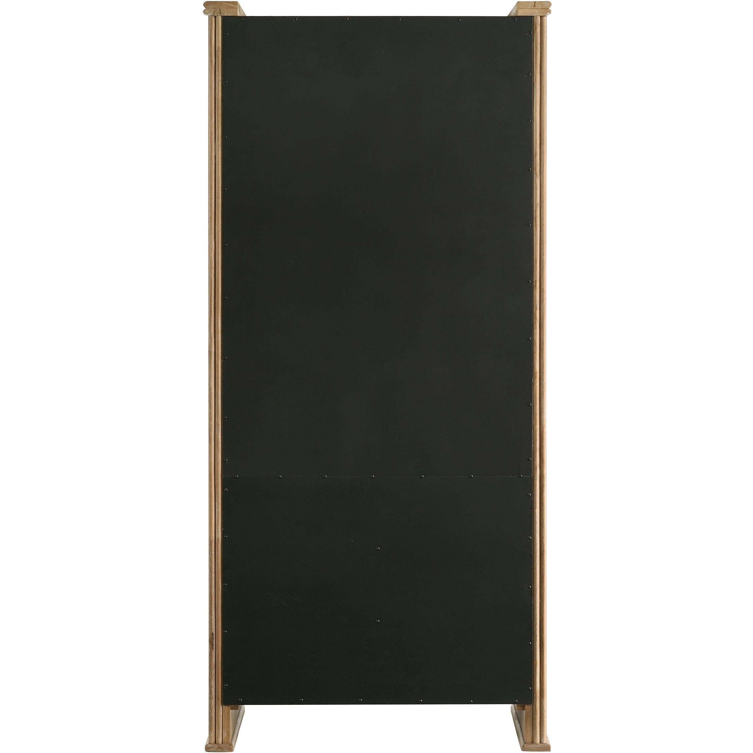  Coaster Furniture Adina 193616 77-inch Tall Display Cabinet  - Distressed Light Brown IMAGE 9