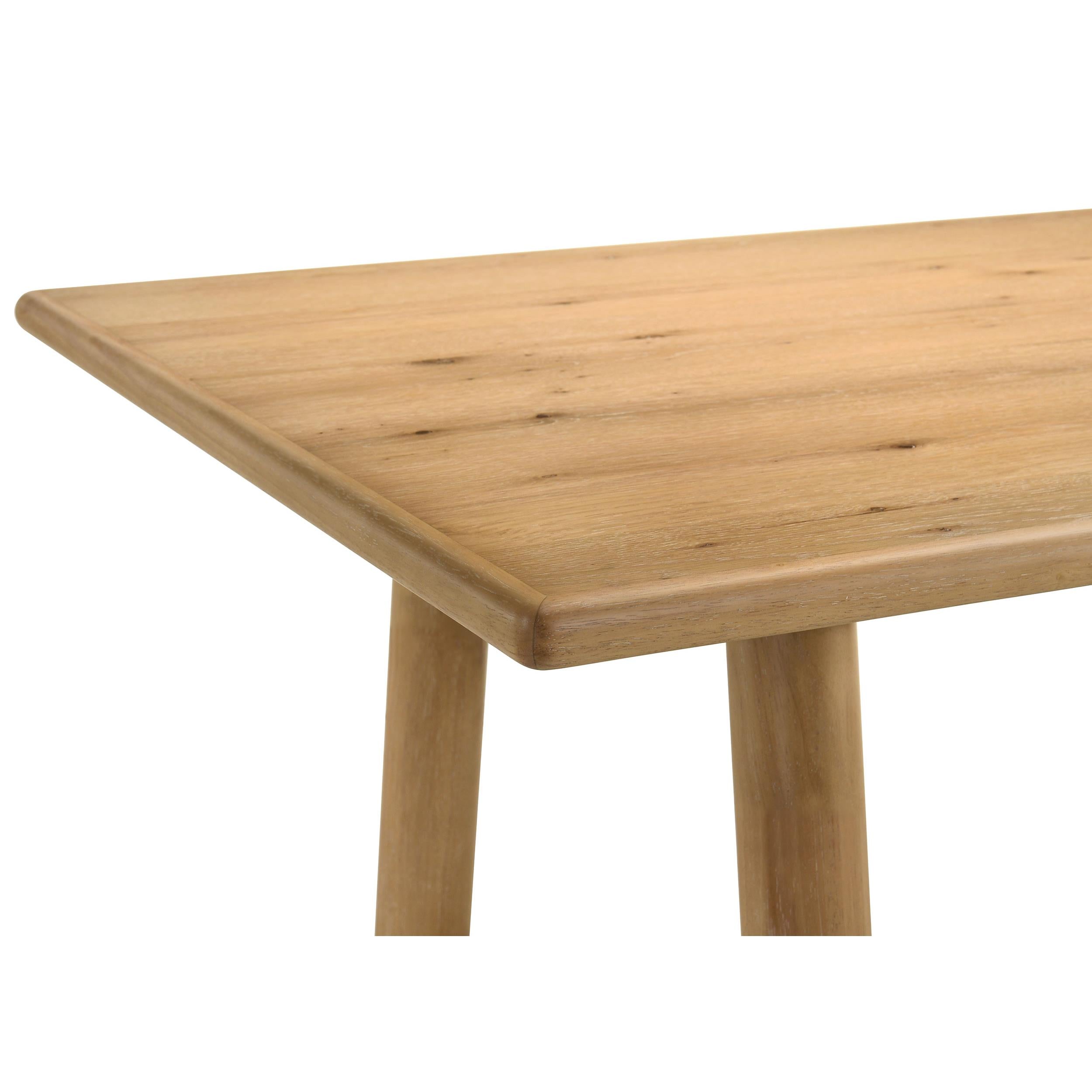 Coaster Furniture Duncan 193651 71-inch Rectangular Wood Dining Room Table - Washed Oak IMAGE 3
