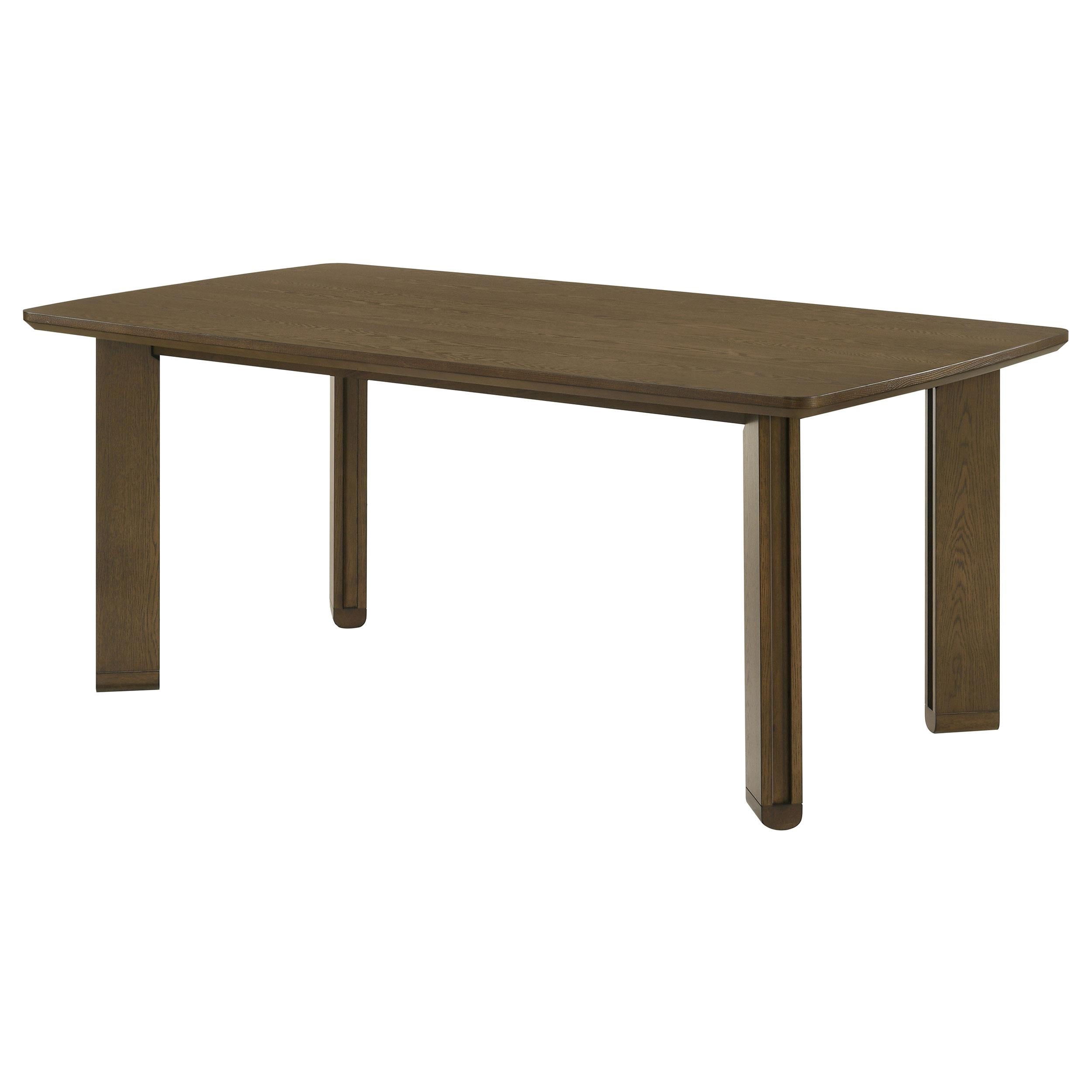  Coaster Furniture Ottowa 193661 71-inch Rectangular Wood Dining Table - Brown IMAGE 1