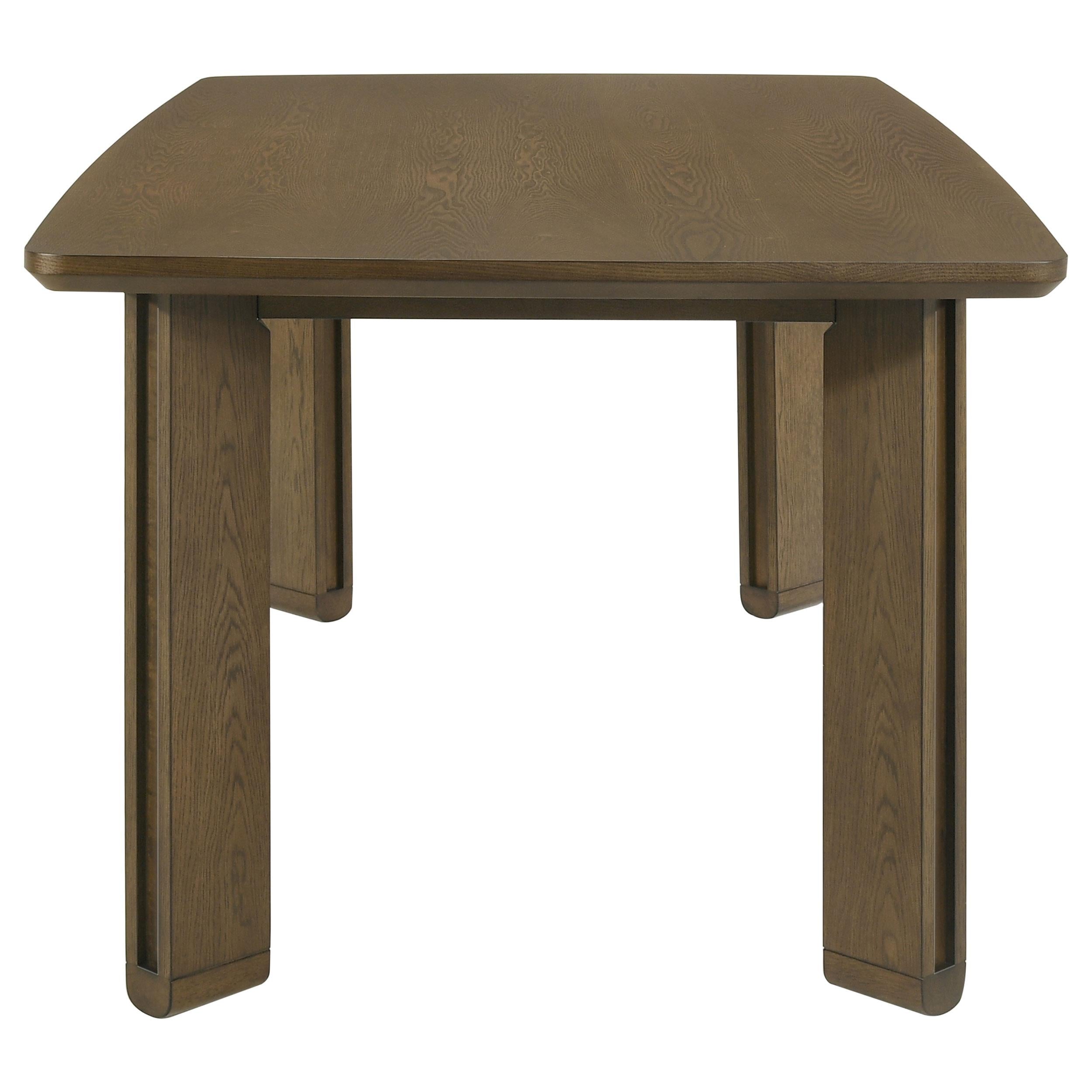  Coaster Furniture Ottowa 193661 71-inch Rectangular Wood Dining Table - Brown IMAGE 5