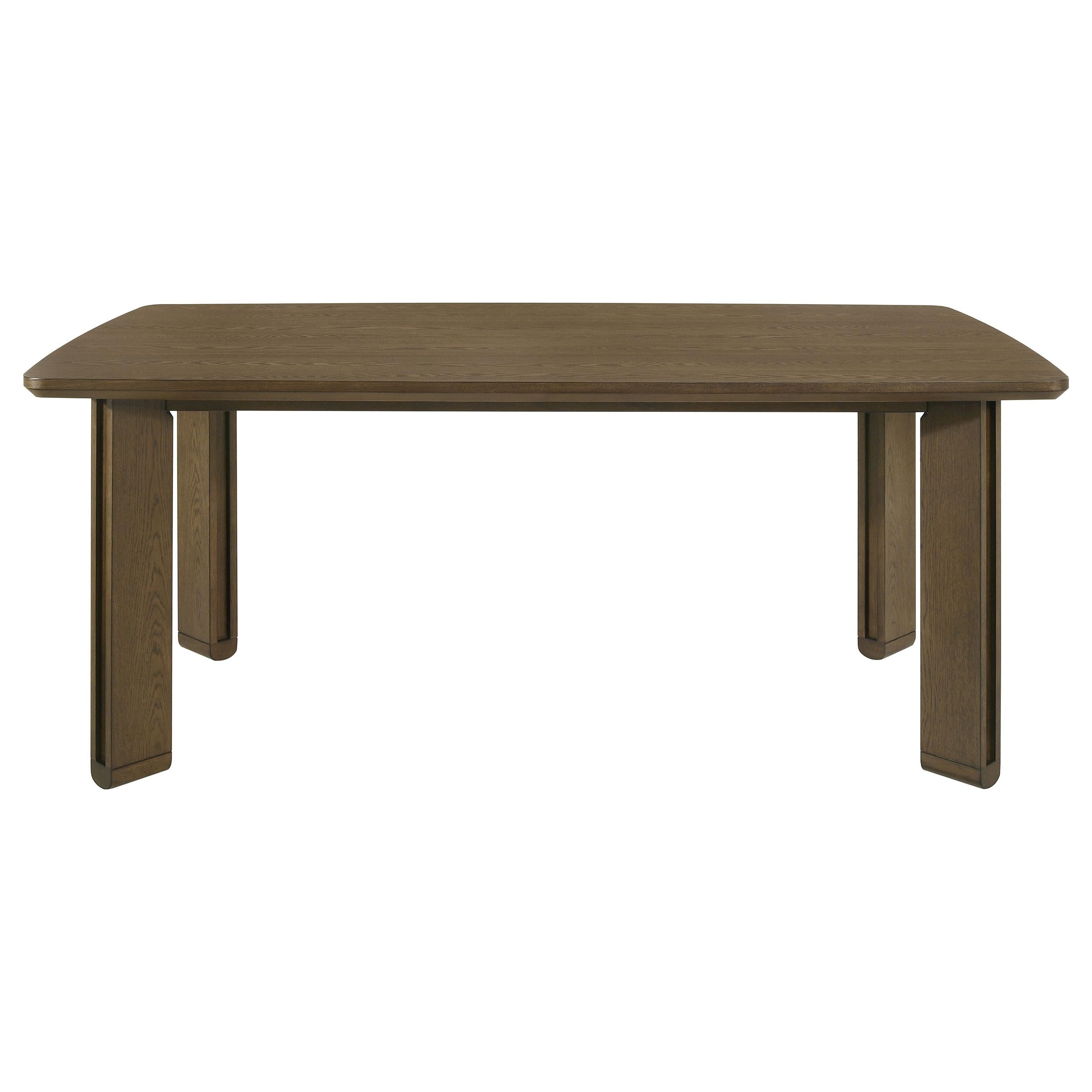  Coaster Furniture Ottowa 193661 71-inch Rectangular Wood Dining Table - Brown IMAGE 9
