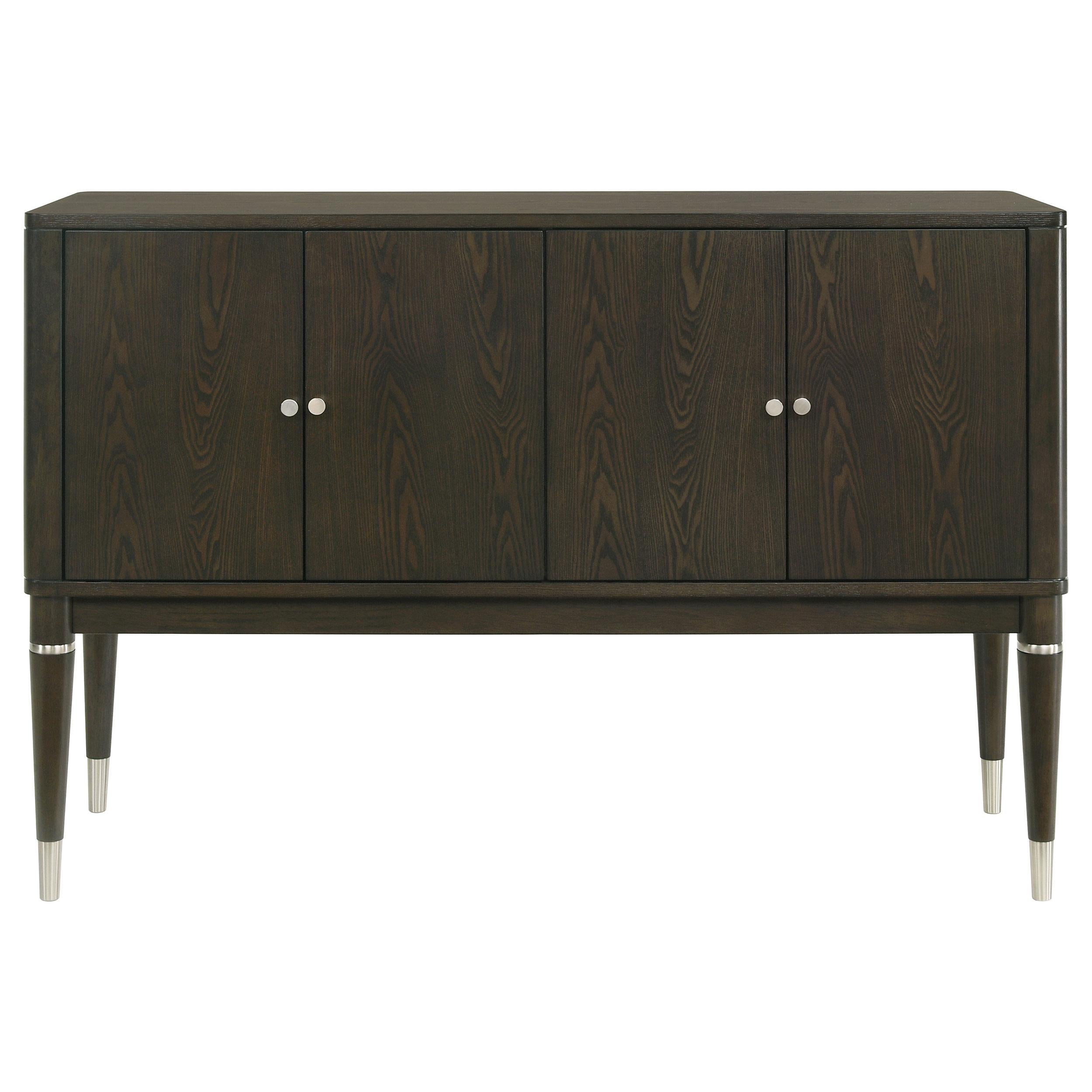  Coaster Furniture Reseda 193675 4-door Dining Sideboard Server with Shelves - Ash Brown IMAGE 7
