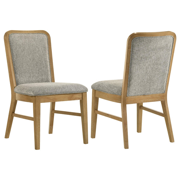 Coaster Furniture Croyden 193732 Set of 2 Dining Side Chair - Weathered Natural