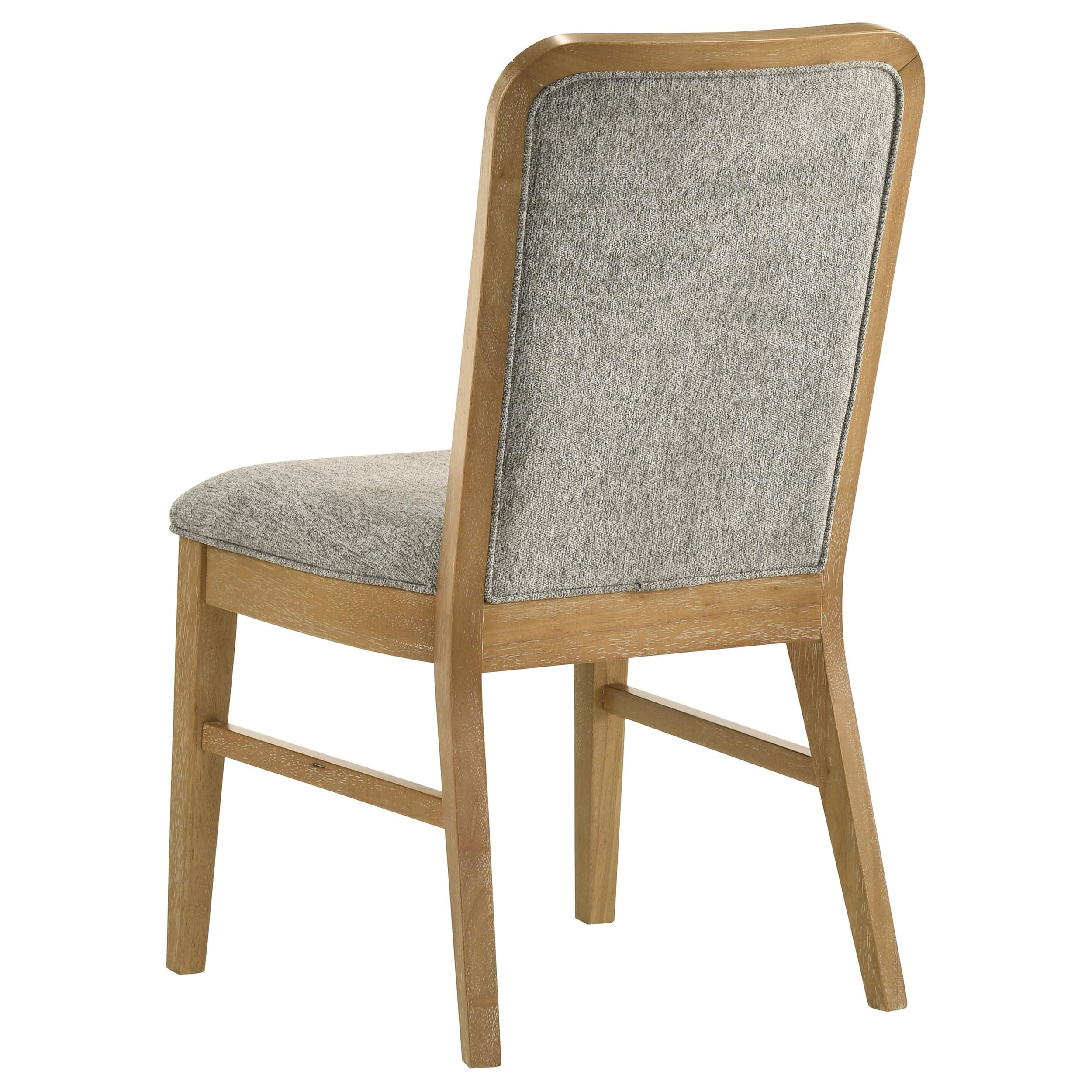  Coaster Furniture Croyden 193732 Set of 2 Dining Side Chair - Weathered Natural IMAGE 9