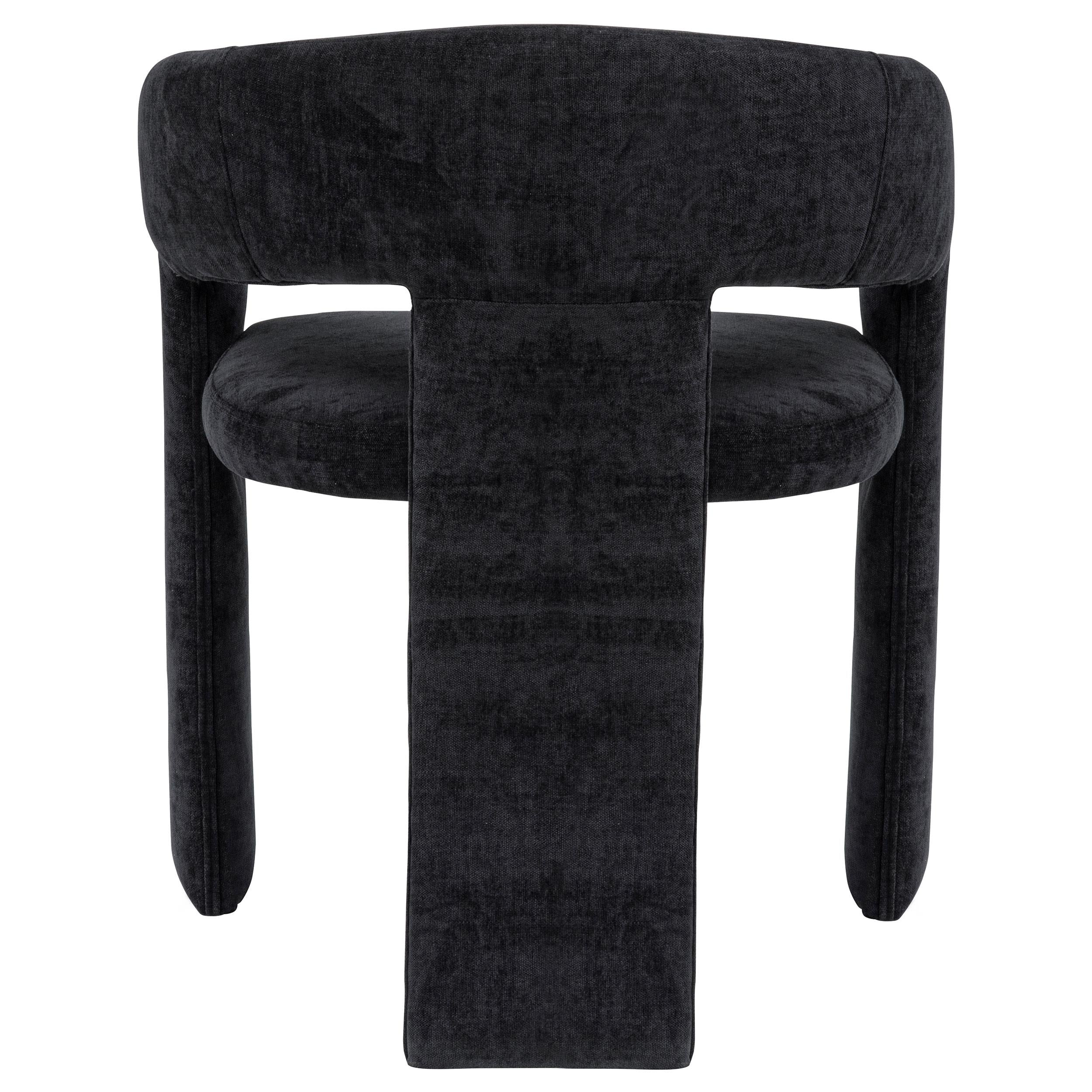  Coaster Furniture Carlow 193813BLK Set of 2 Upholstered Dining Arm Chair - Black IMAGE 11