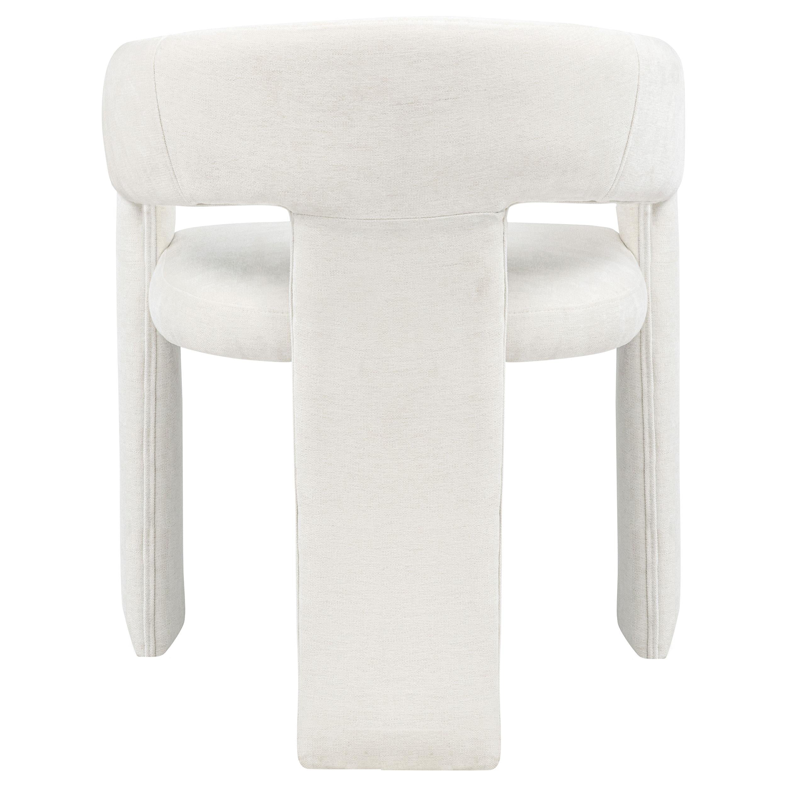  Coaster Furniture Carlow 193813WHT Set of 2 Upholstered Dining Arm Chair - White IMAGE 12