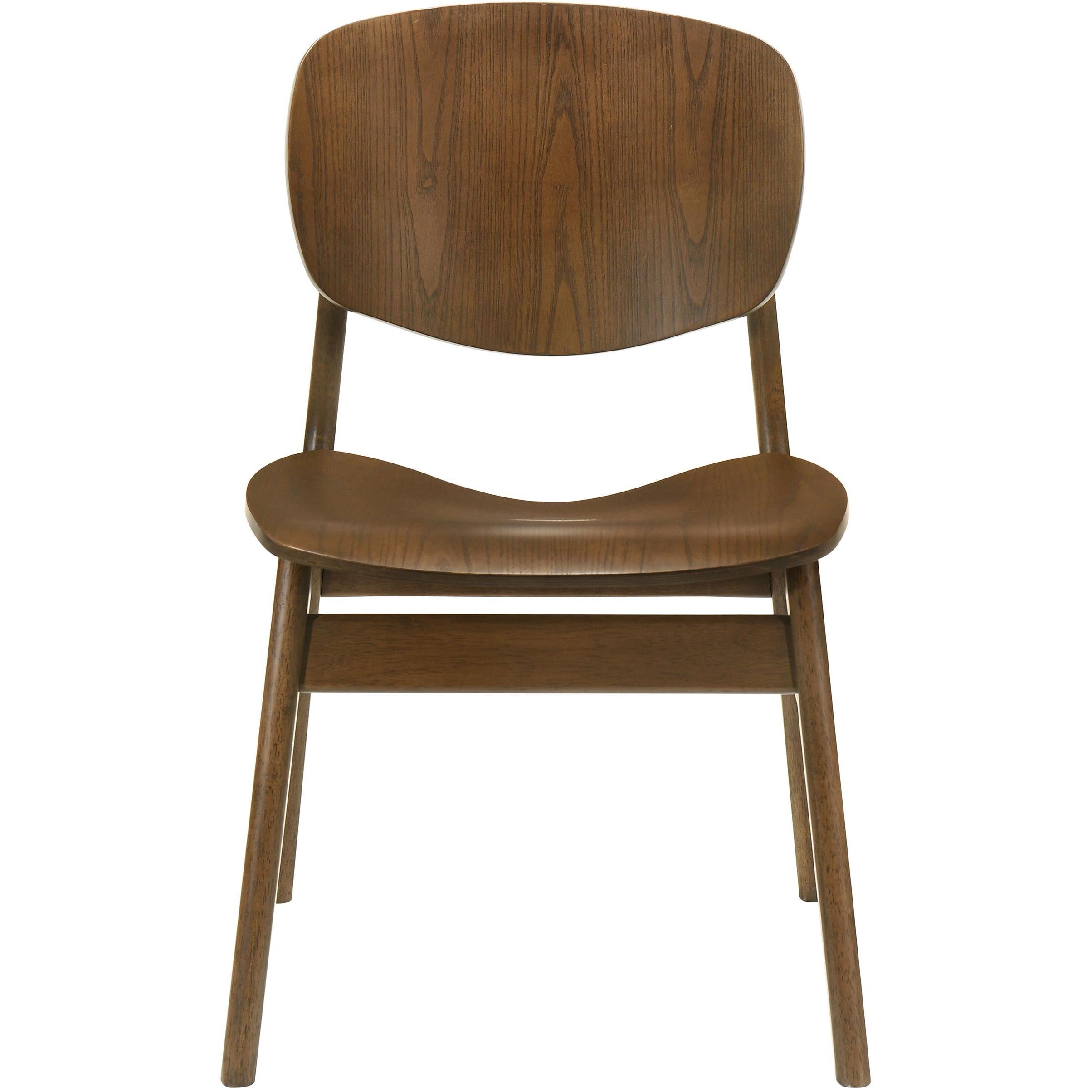  Coaster Furniture Benford 193832 Set of 2 Dining Side Chair Wood Seat - Dark Brown IMAGE 4