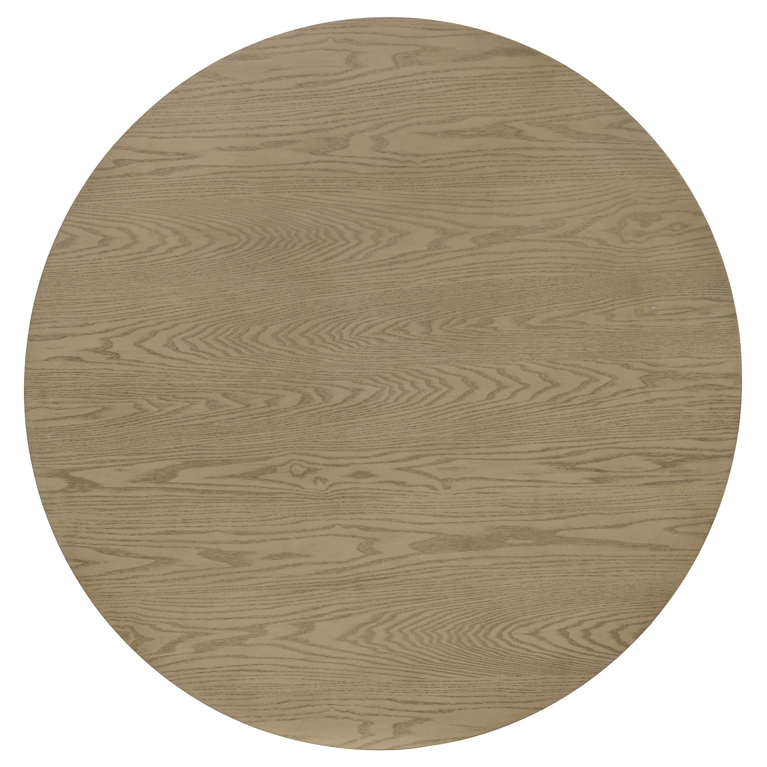  Coaster Furniture Hamlyn 193930NAT 47-inch Round Wood Dining Room Table - Natural Oak IMAGE 6