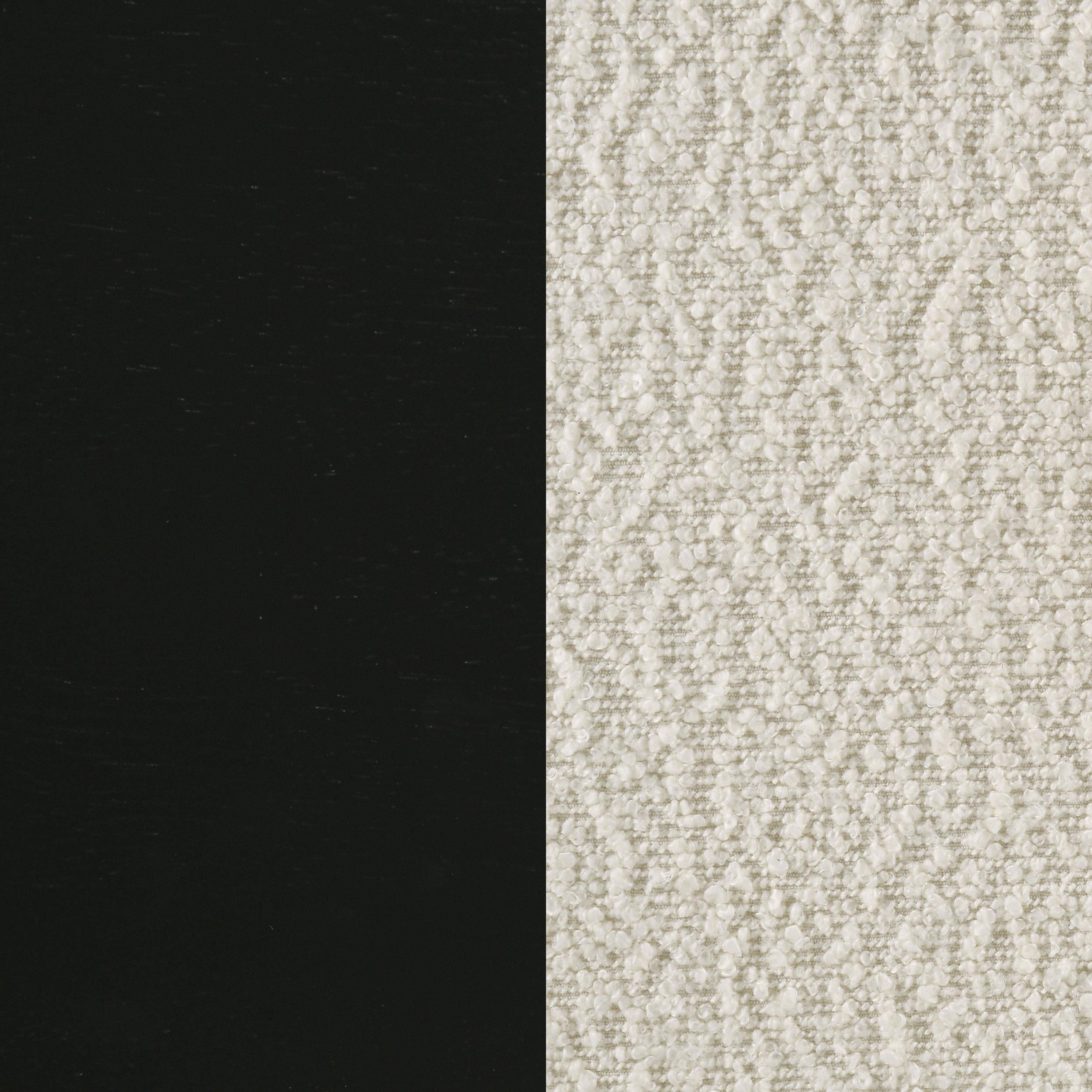  Coaster Furniture Kehoe 193932BLK Set of 2 Upholstered Dining Side Chair - Cream/Black IMAGE 11
