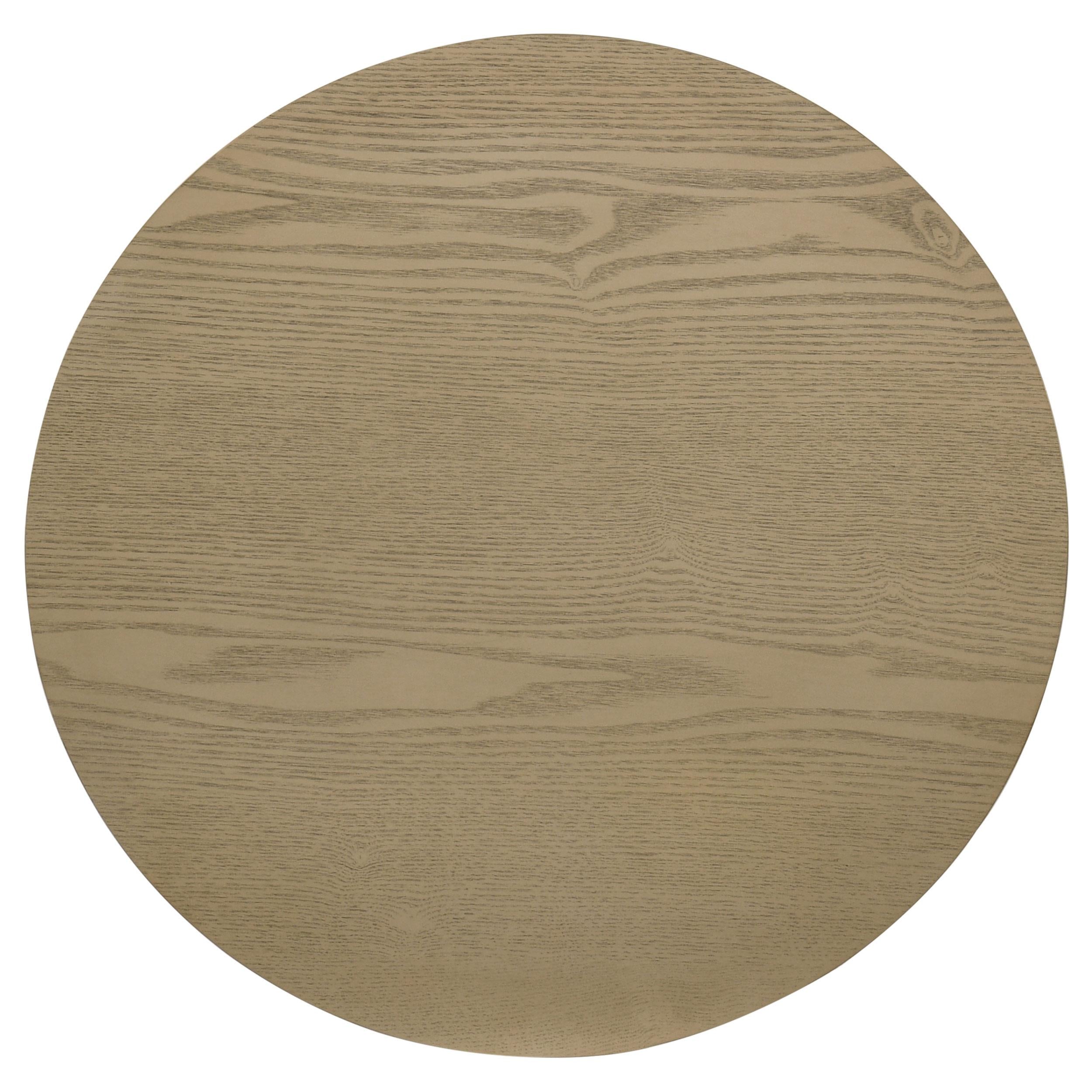  Coaster Furniture Hamlyn 193938NAT 43-inch Round Wood Counter Height Dining Table - Natural Oak IMAGE 3