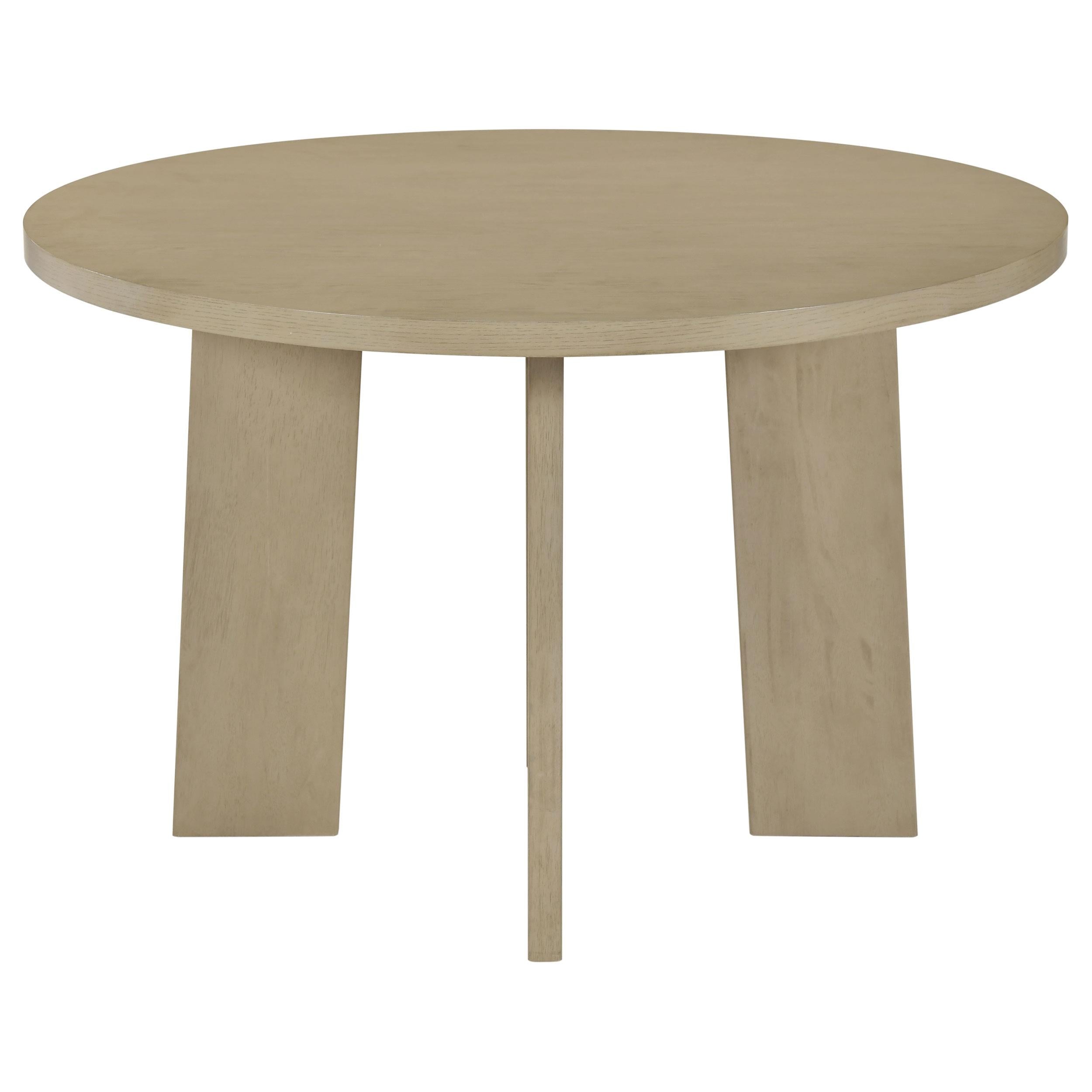  Coaster Furniture Strouse 193940NAT 47-inch Round Wood Dining Room Table - Natural Oak IMAGE 7