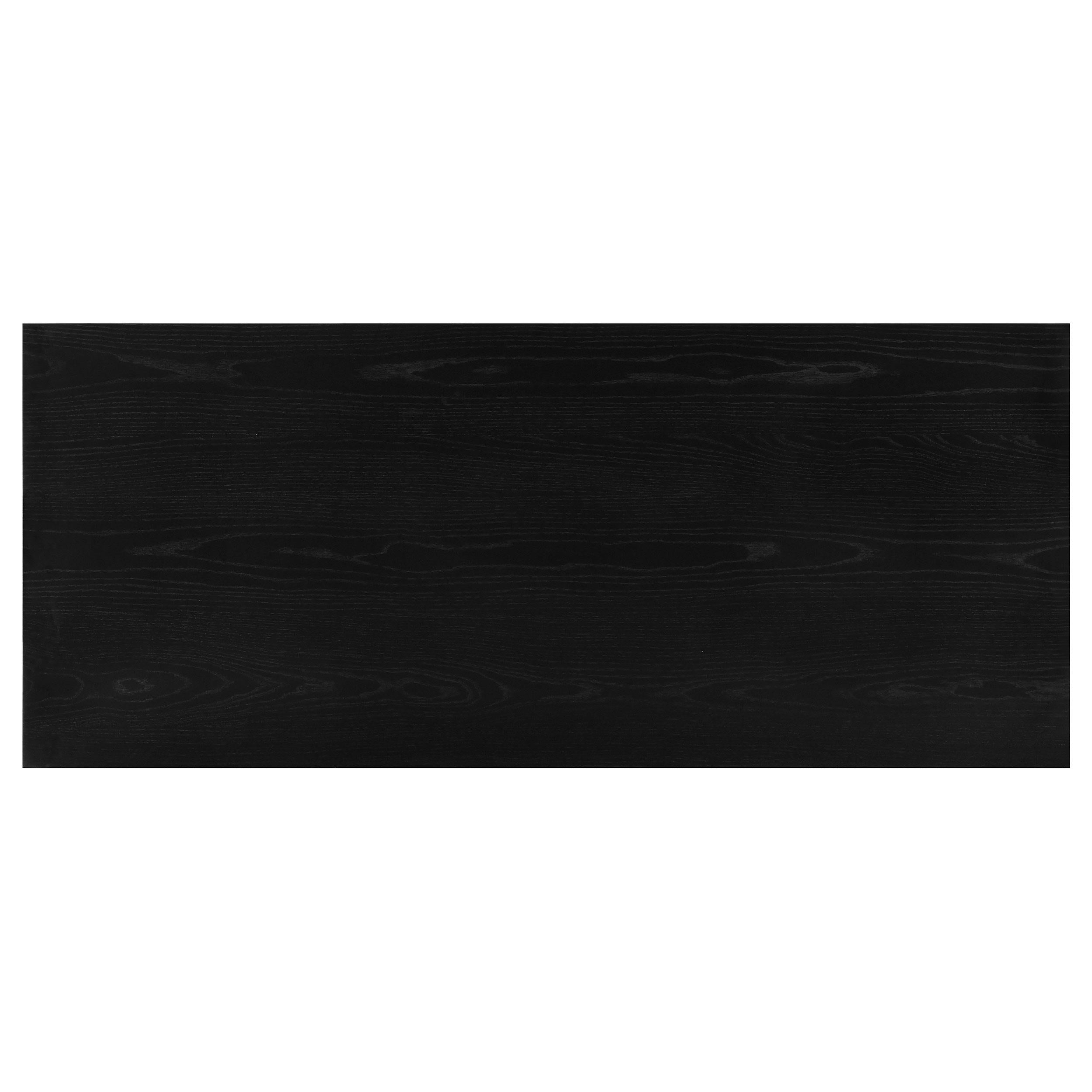  Coaster Furniture Decker 193951BLK 82-inch Rectangular Wood Dining Table - Black IMAGE 5