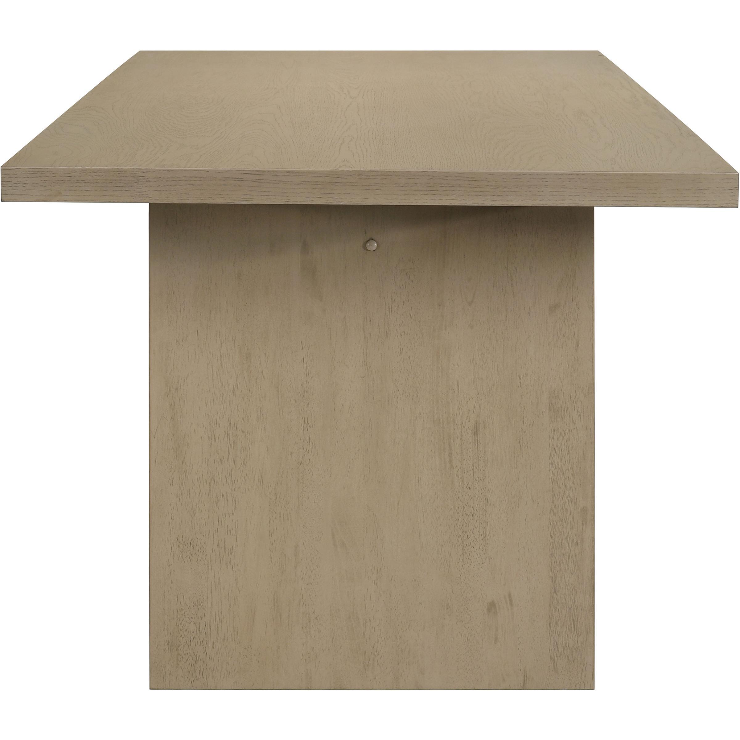  Coaster Furniture Decker 193951NAT 82-inch Rectangular Wood Dining Table - Natural Oak IMAGE 5