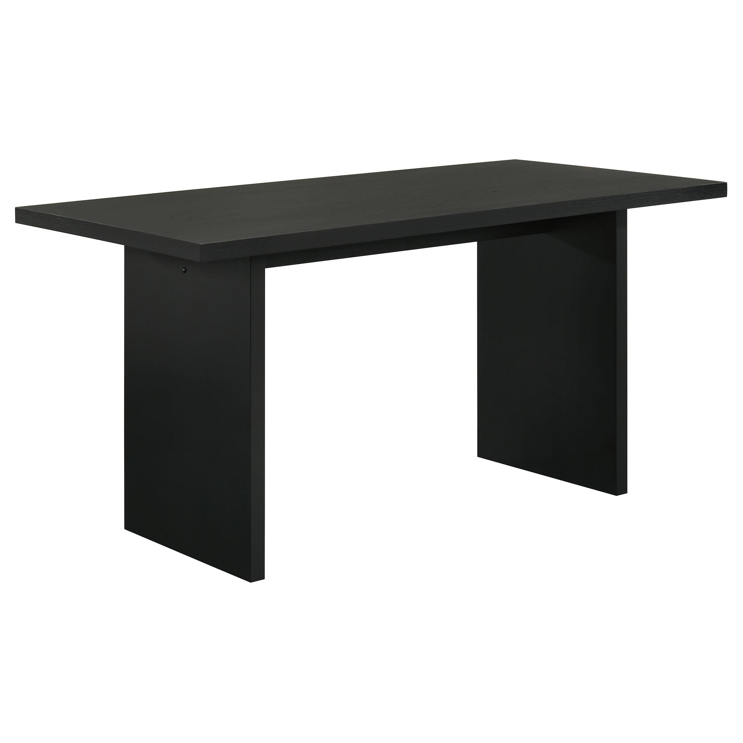  Coaster Furniture Decker 193958BLK 70-inch Rectangular Wood Counter Height Dining Table - Black IMAGE 1