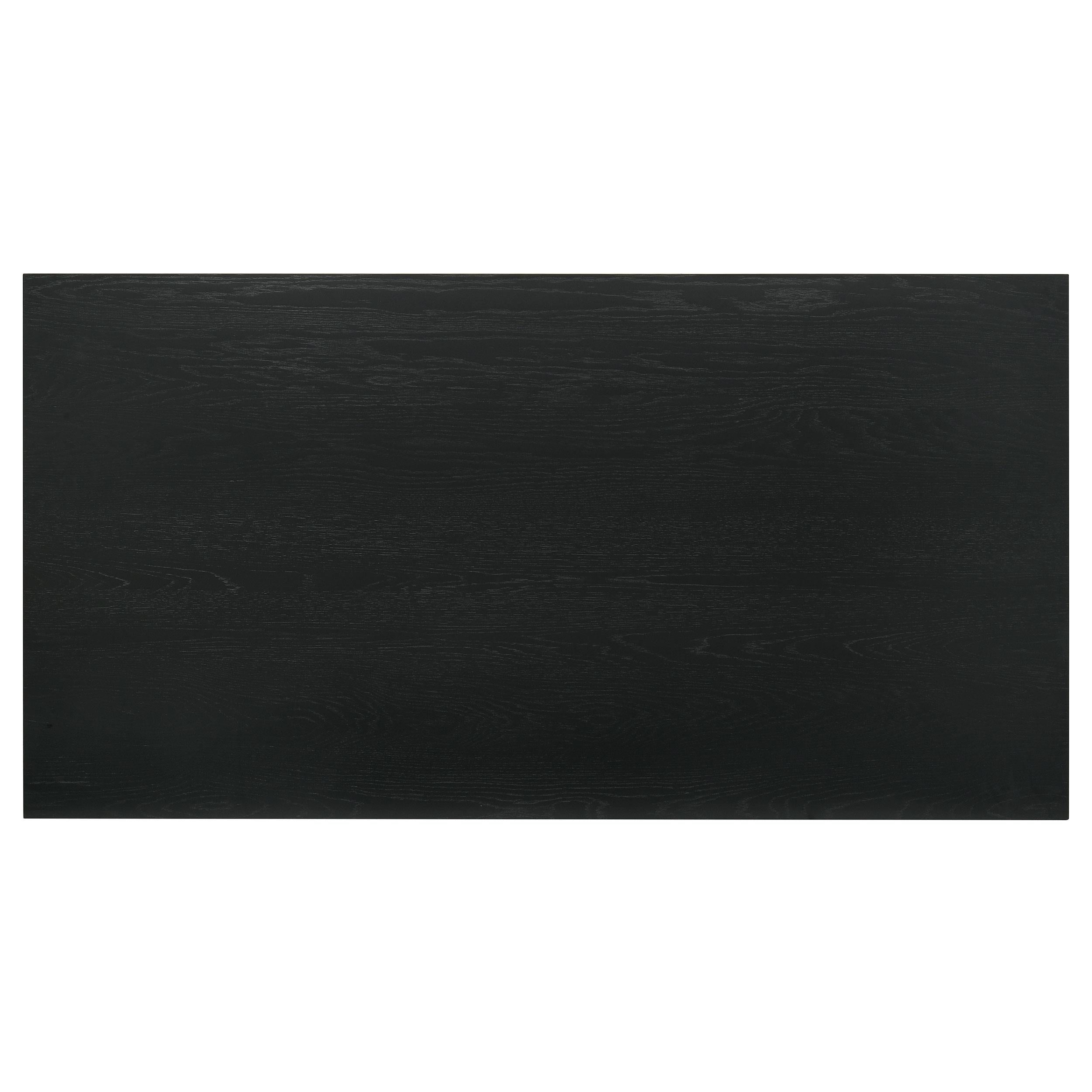  Coaster Furniture Decker 193958BLK 70-inch Rectangular Wood Counter Height Dining Table - Black IMAGE 2