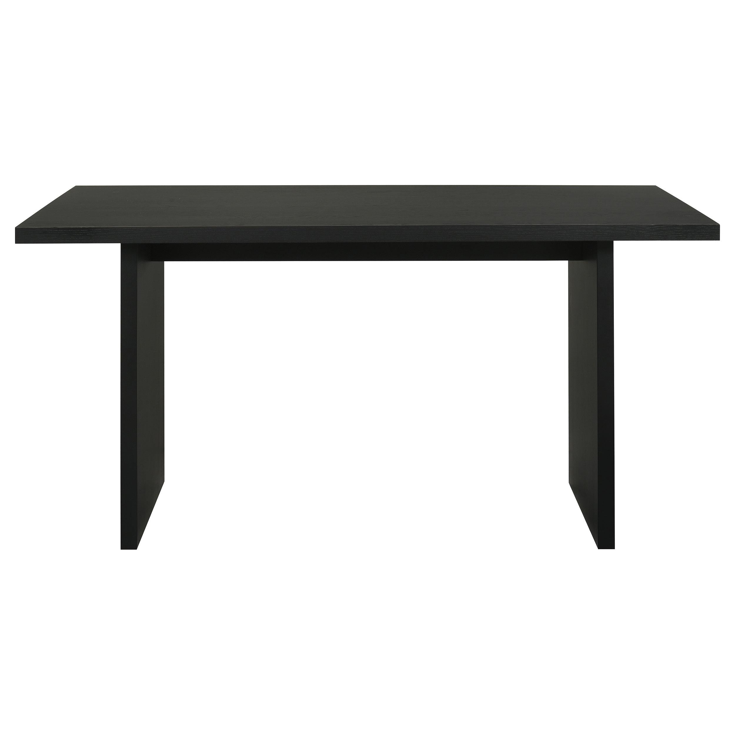  Coaster Furniture Decker 193958BLK 70-inch Rectangular Wood Counter Height Dining Table - Black IMAGE 6