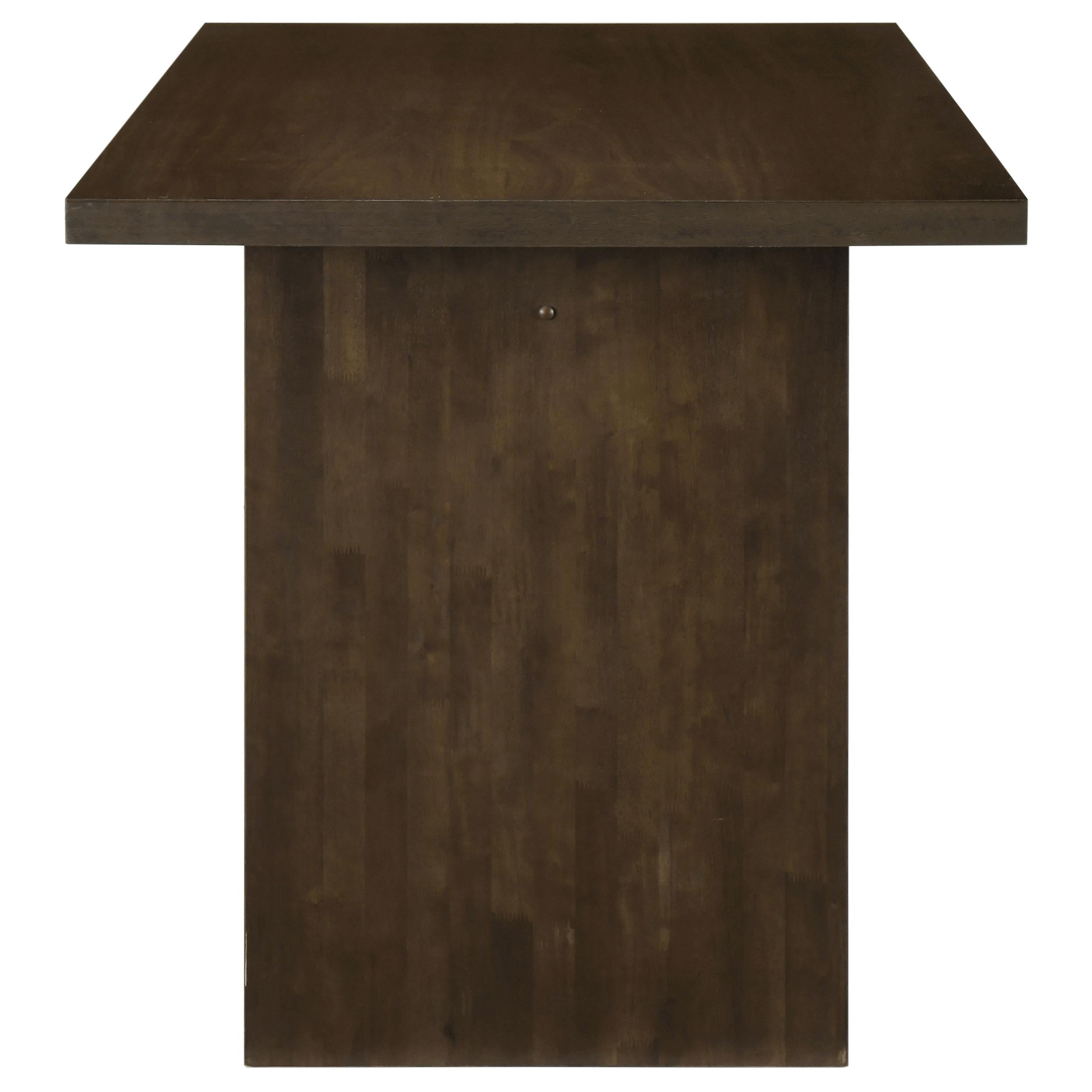  Coaster Furniture Decker 193958WAL 70-inch Rectangular Wood Counter Height Dining Table - Dark Walnut IMAGE 2