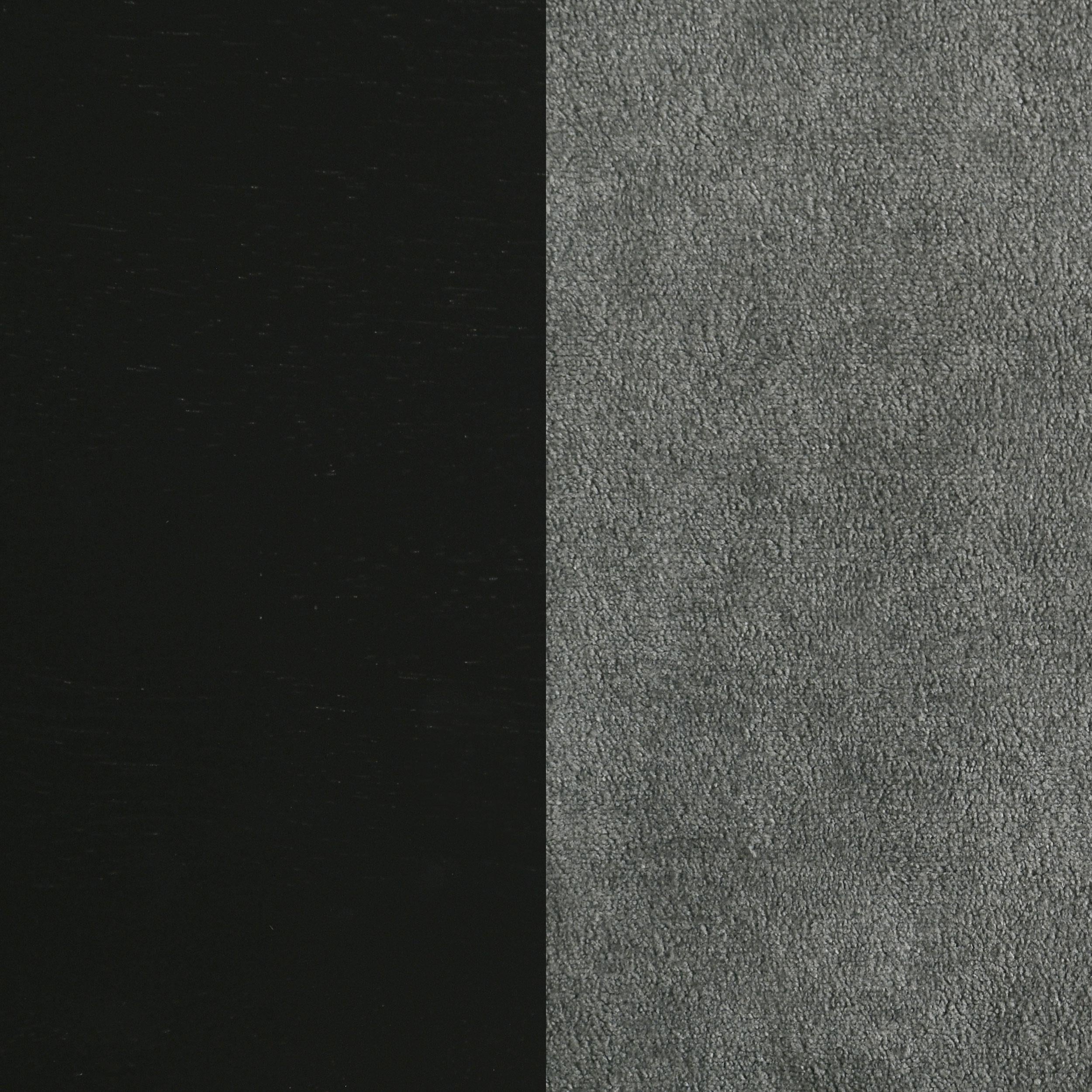  Coaster Furniture Redbridge 193962BLK Set of 2 Velvet Upholstered Side Chair - Grey/Black IMAGE 11