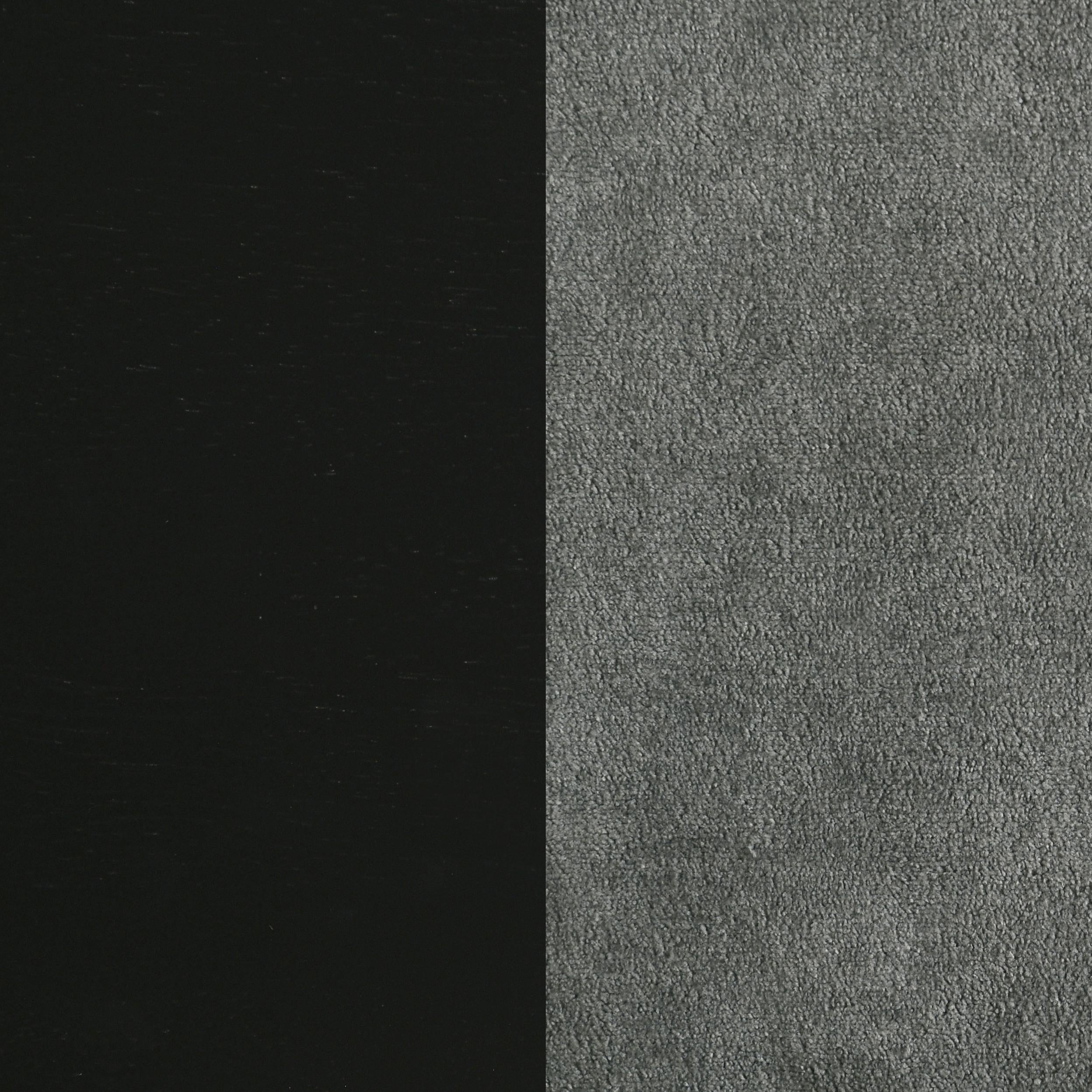  Coaster Furniture Redbridge 193969BLK Set of 2 Velvet Upholstered Counter Chair - Grey/Black IMAGE 12