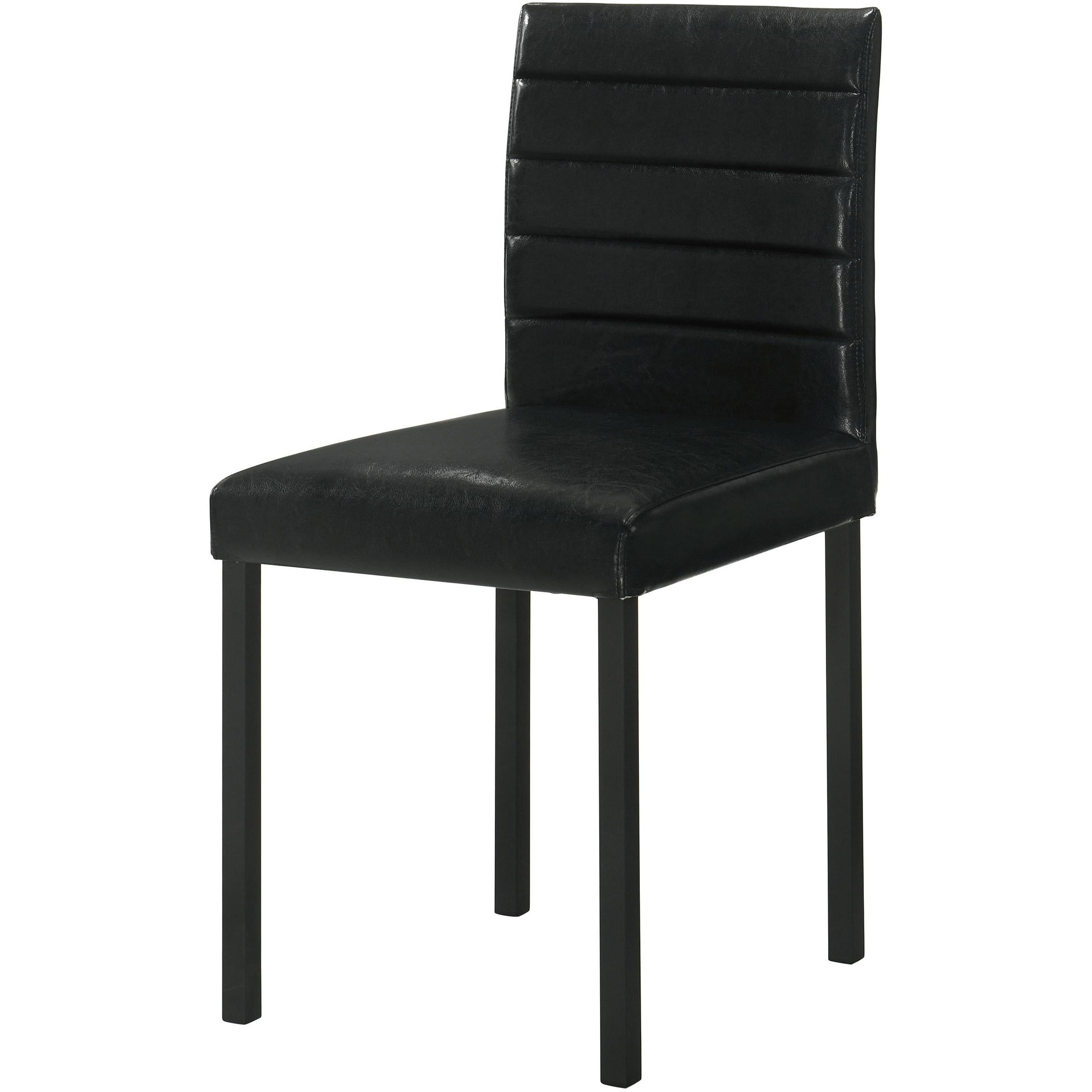  Coaster Furniture Garza 193982 Set of 4 Upholstered Dining Side Chair - Black IMAGE 5