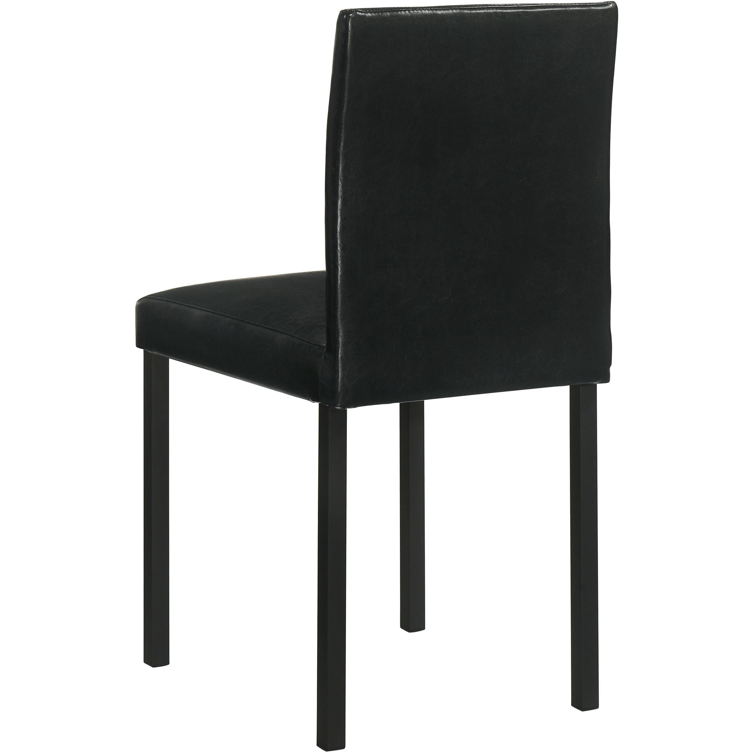  Coaster Furniture Garza 193982 Set of 4 Upholstered Dining Side Chair - Black IMAGE 7