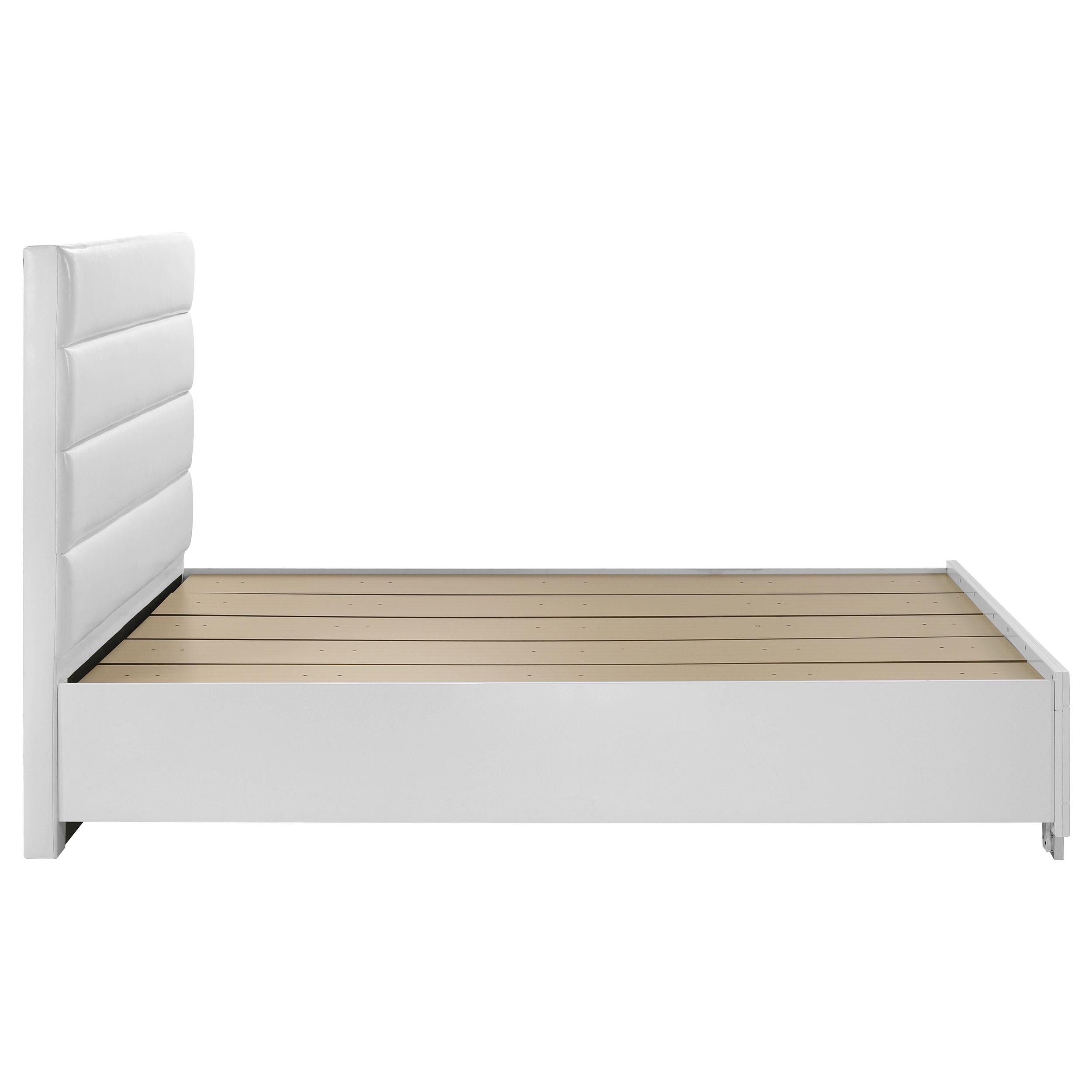  Coaster Furniture Felicity 203510Q Queen Storage Bed - White High Gloss IMAGE 7