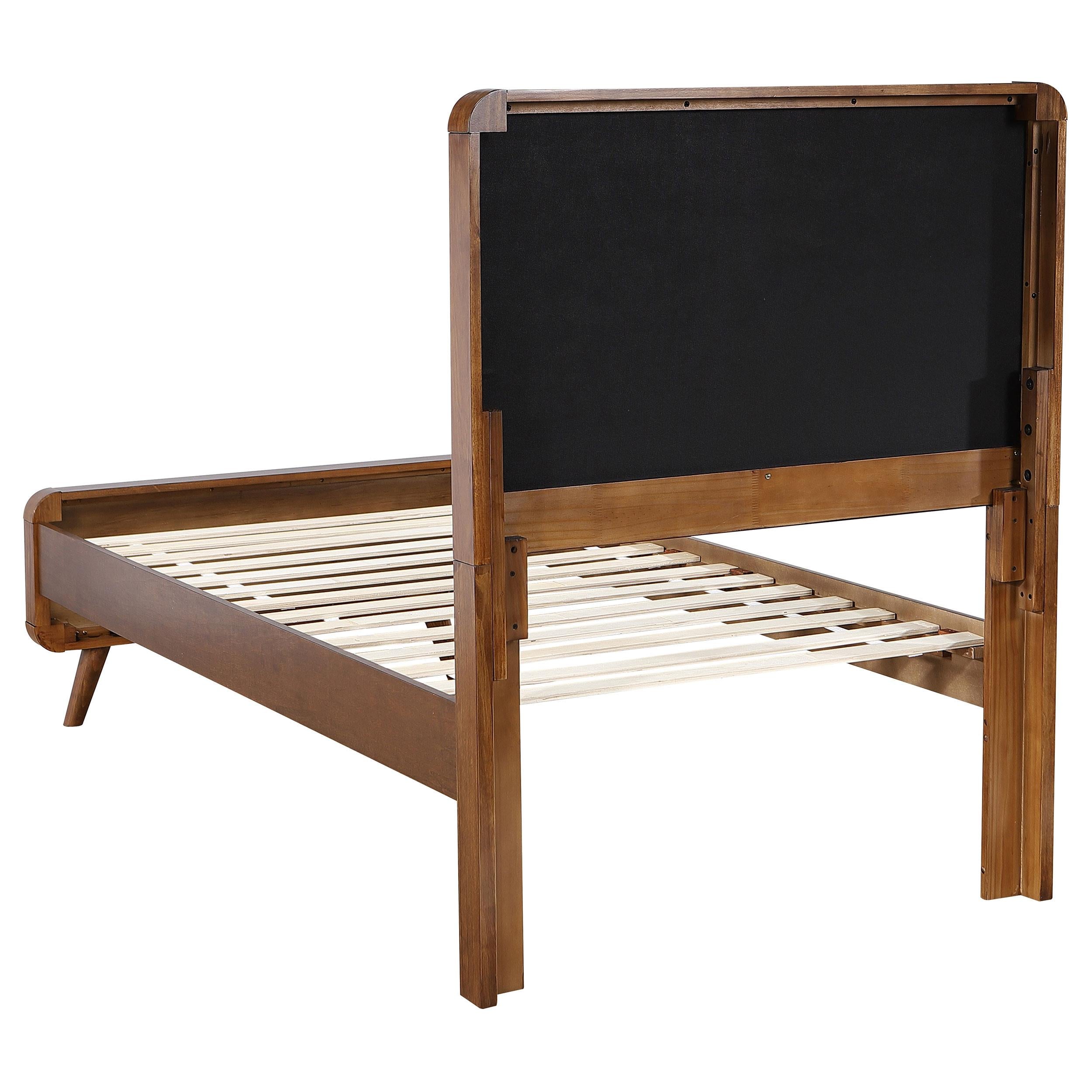  Coaster Furniture Robyn 205131T Wood Twin Platform Bed - Dark Walnut IMAGE 8